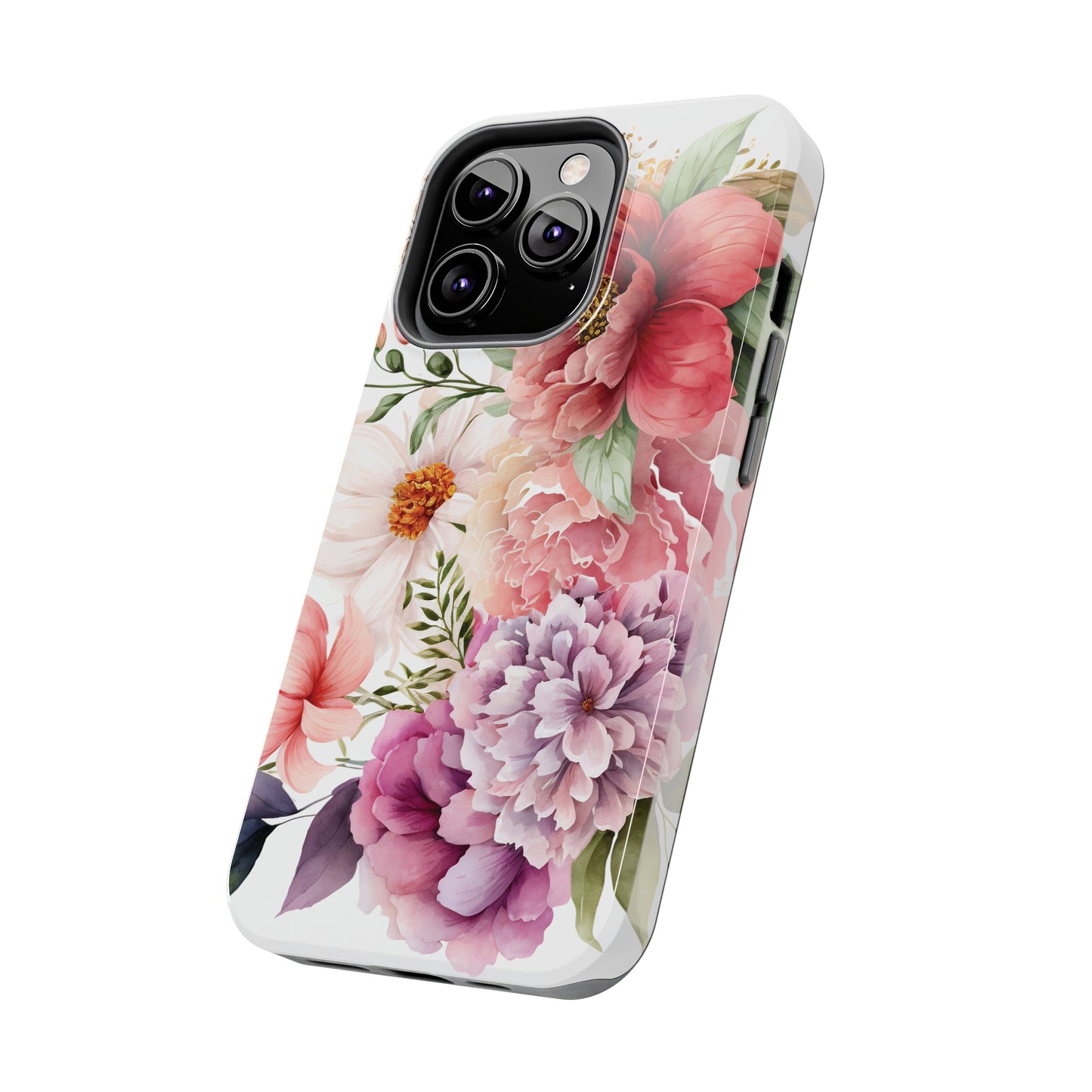 Tough Phone Cases: Watercolor Flower