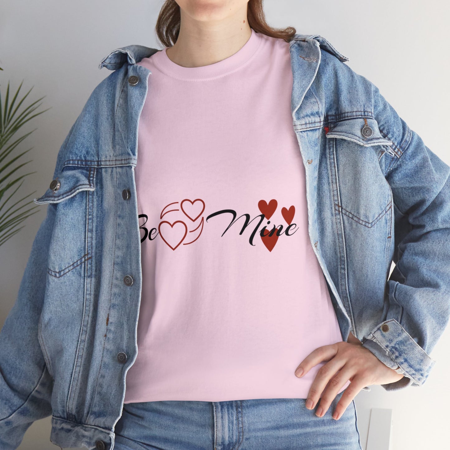 Valentine Be Mine - Unisex Heavy Cotton Tee