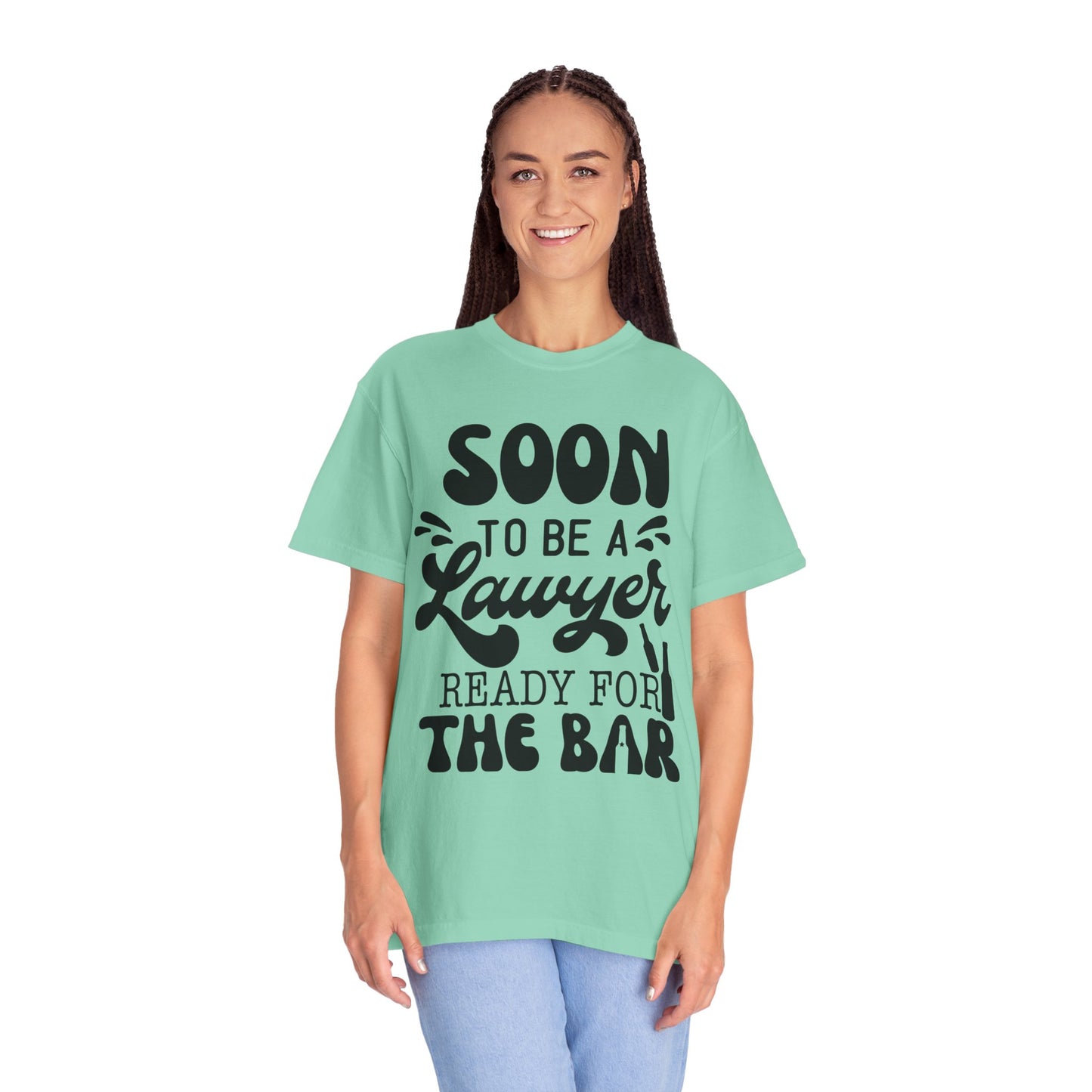 Soon to be a lawyer - Unisex Garment-Dyed T-shirt