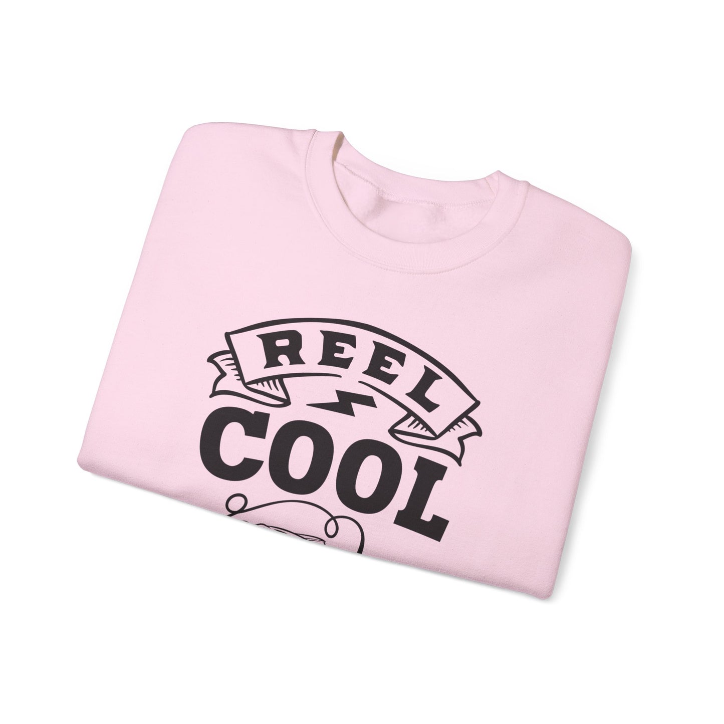 Reel cool dad - Unisex Heavy Blend™ Crewneck Sweatshirt