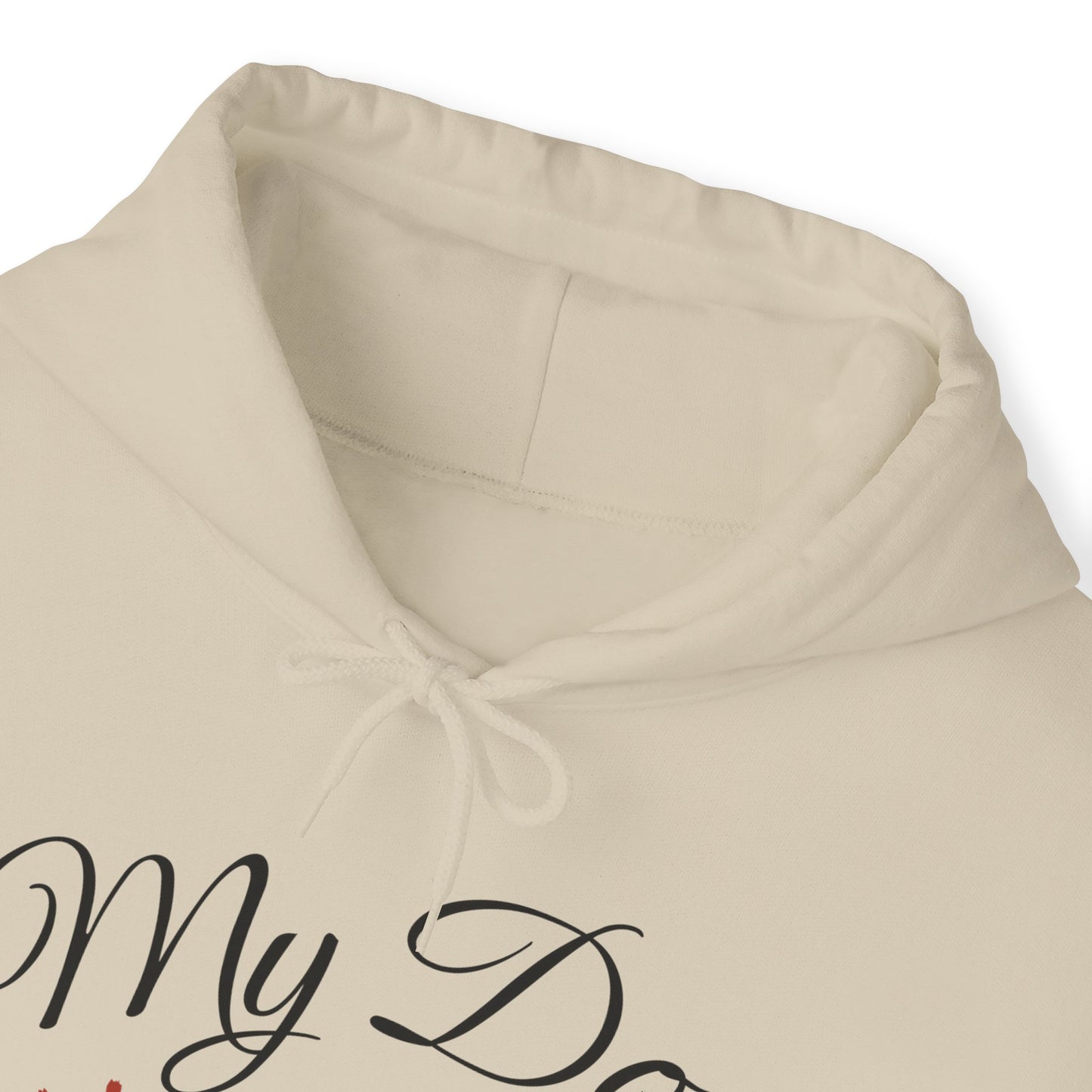 My Dog Is My Valentine - Unisex Heavy Blend™ Hooded Sweatshirt