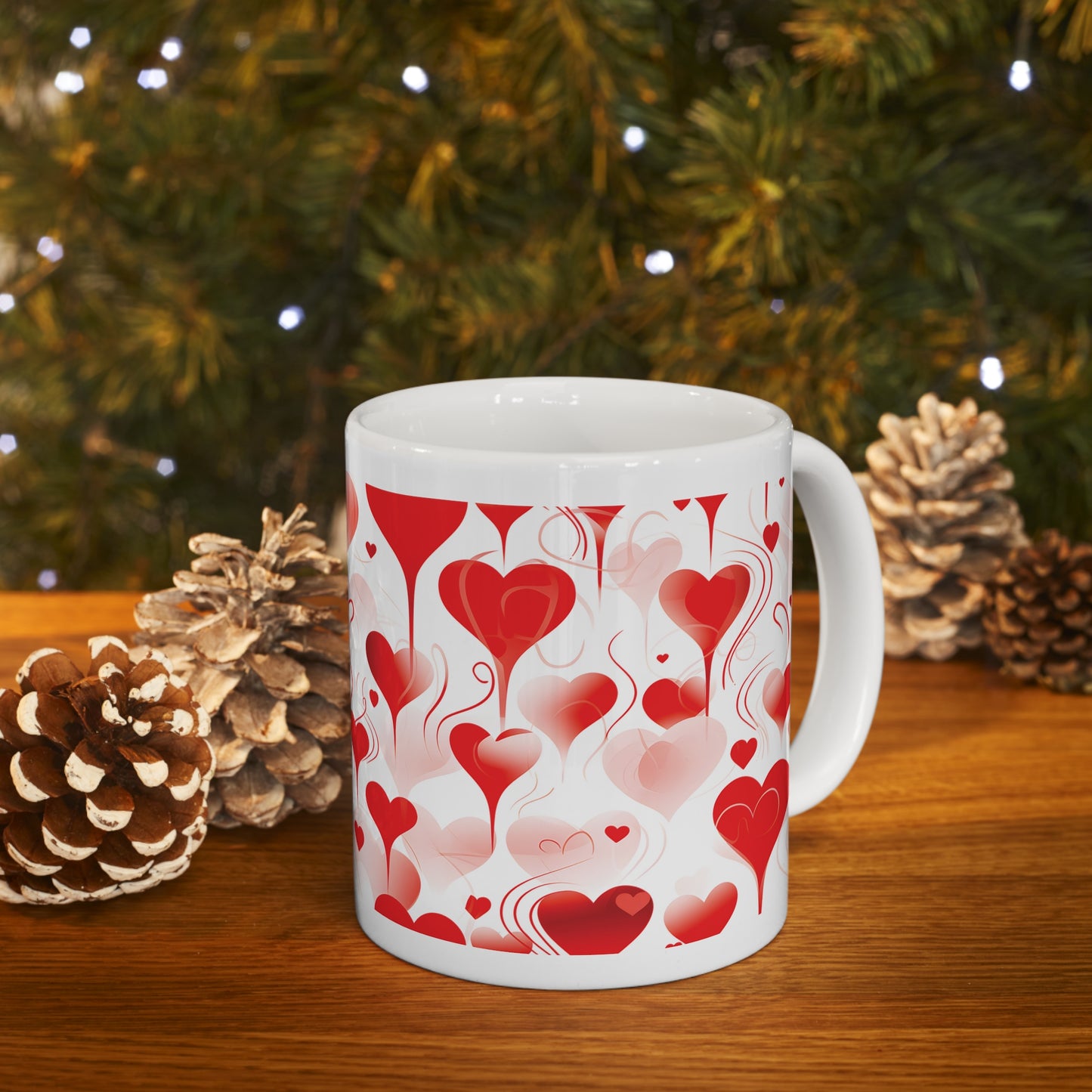 Valentine's Heart: Ceramic Mug 11oz