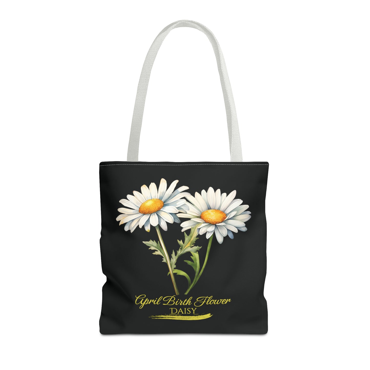 April Birth Flower: Daisy - Tote Bag (AOP)