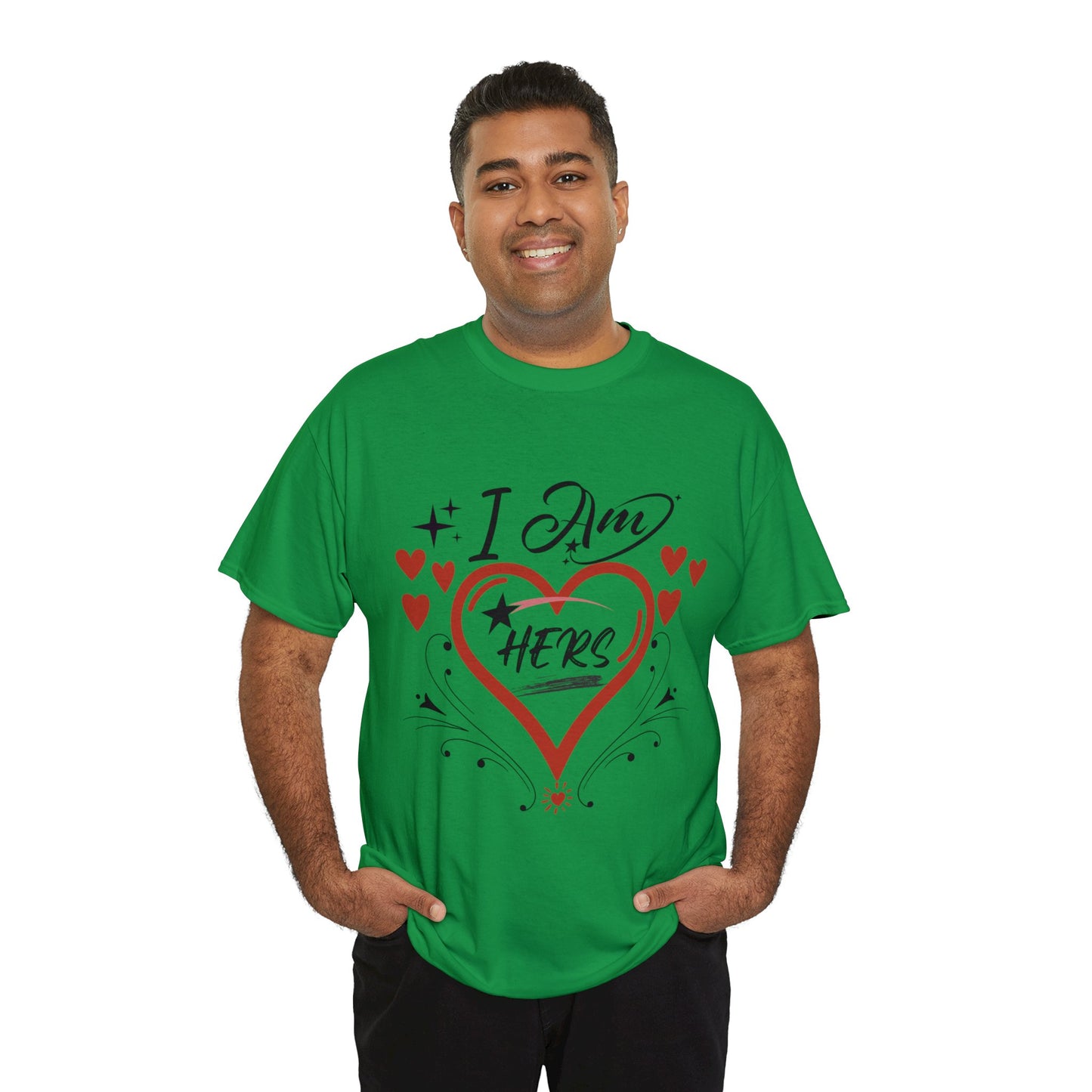 Valentine: I Am Hers1 - Unisex Heavy Cotton Tee