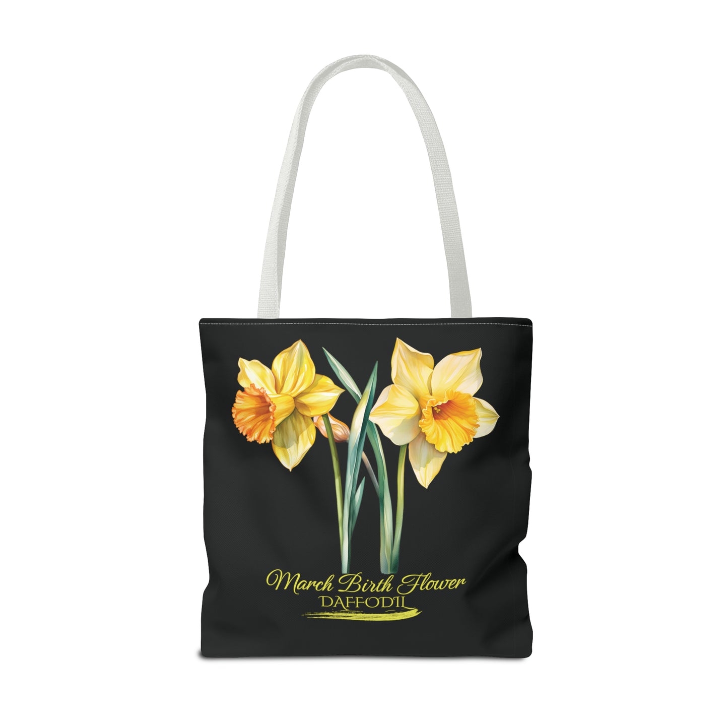 March Birth Flower: Daffodil - Tote Bag (AOP)