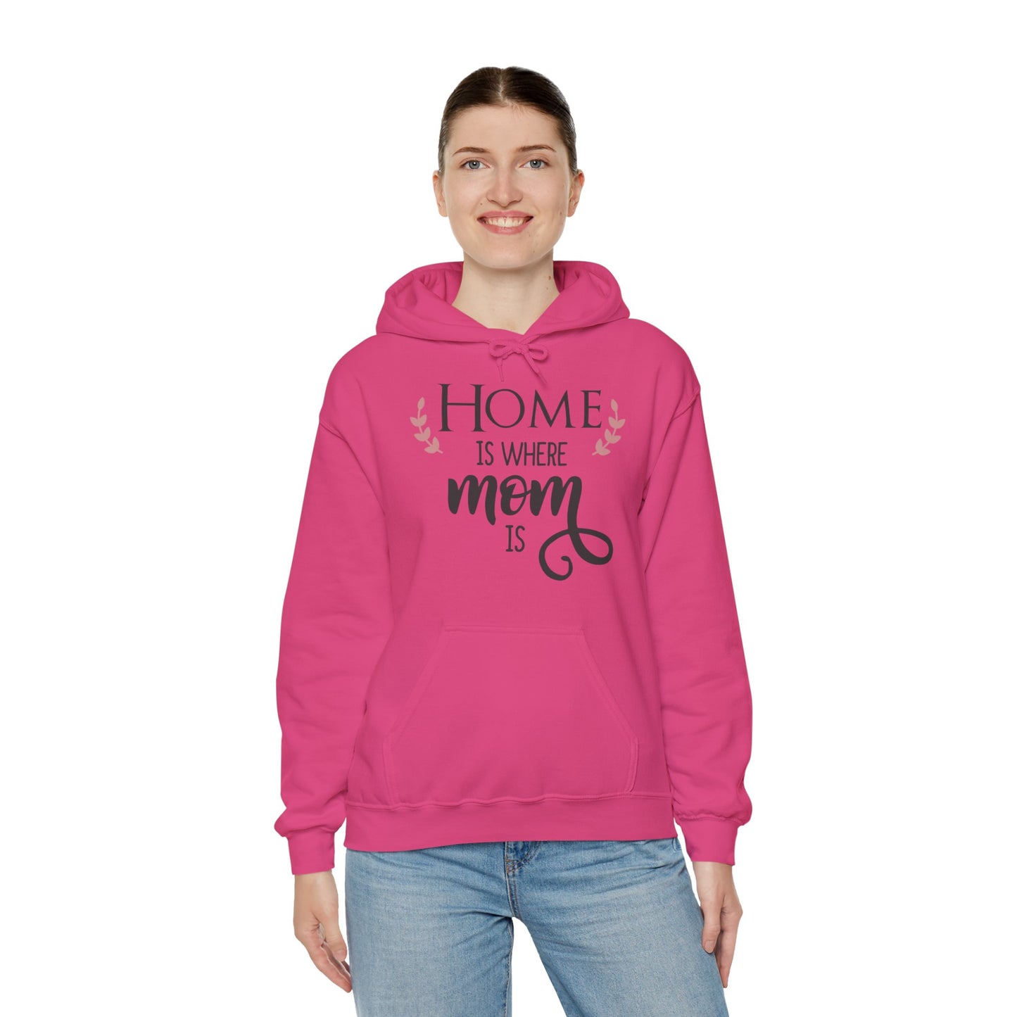 Home is where mom is - Unisex Heavy Blend™ Hooded Sweatshirt