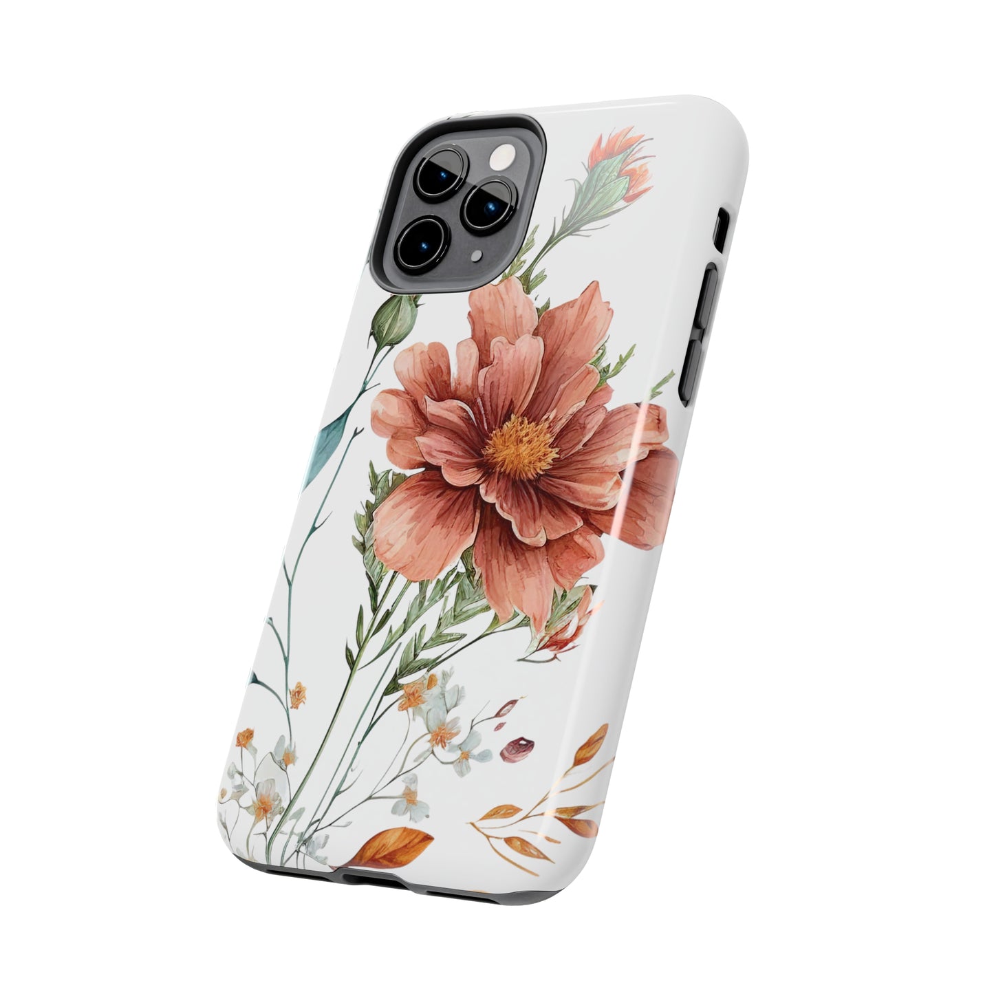 Tough Phone Cases: Watercolor Flower