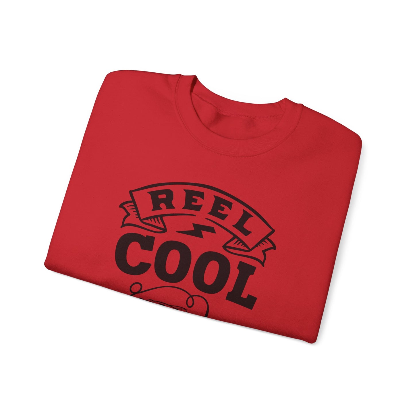 Reel cool uncle - Unisex Heavy Blend™ Crewneck Sweatshirt