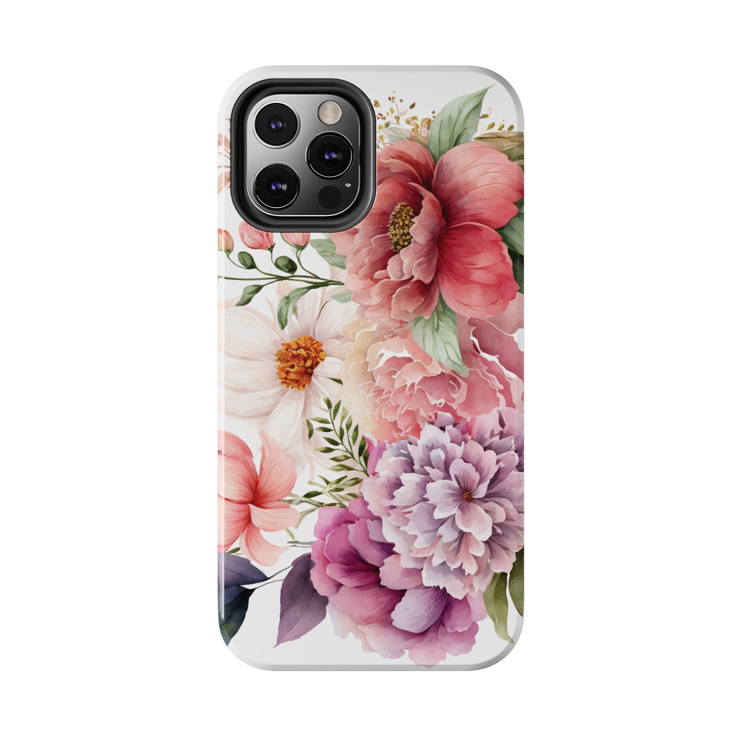 Tough Phone Cases: Watercolor Flower