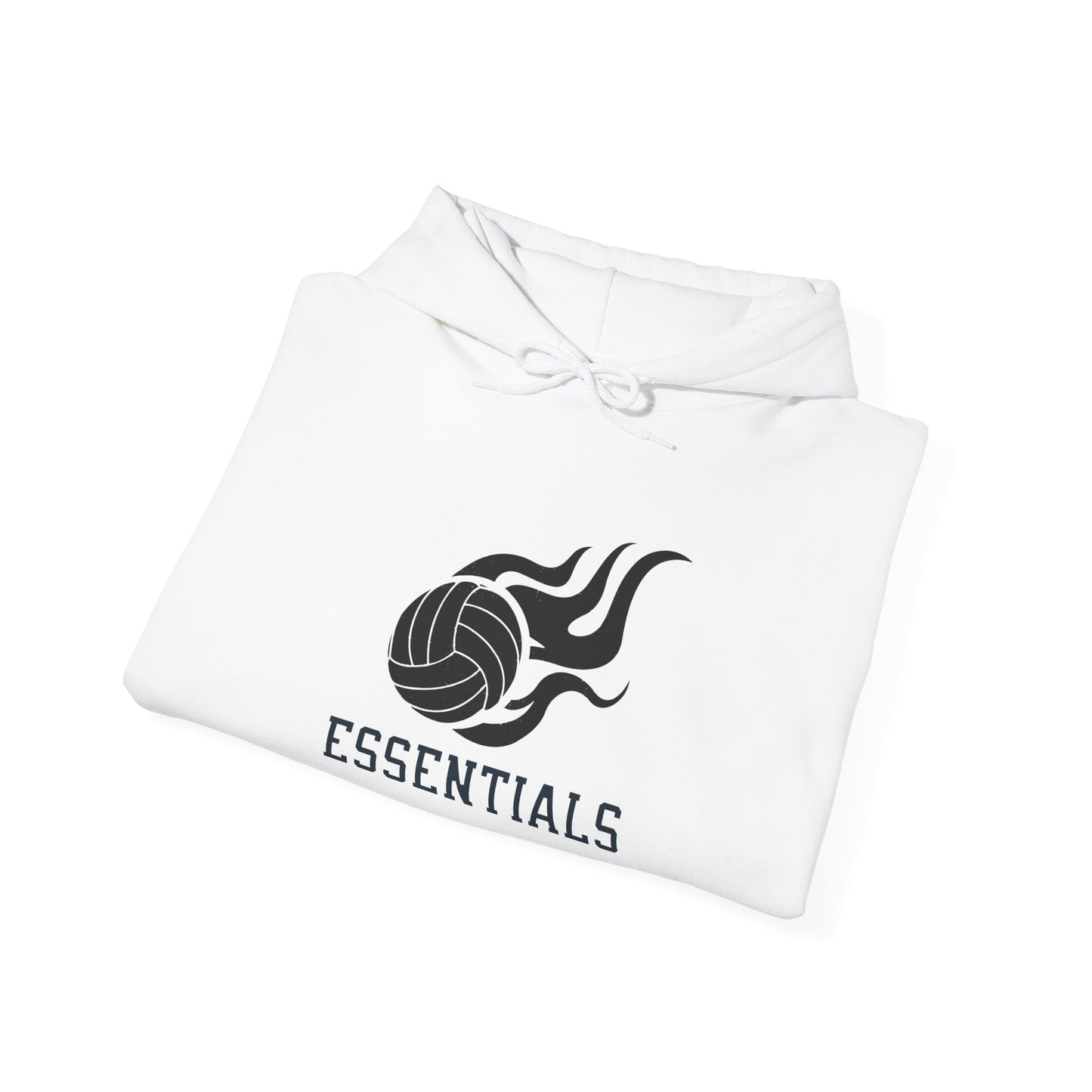 Essential Volleyball Hoodie - Unisex Heavy Blend Sweatshirt for Sports Lovers, Casual Wear, Gifts for Ball Players, Team Spirit