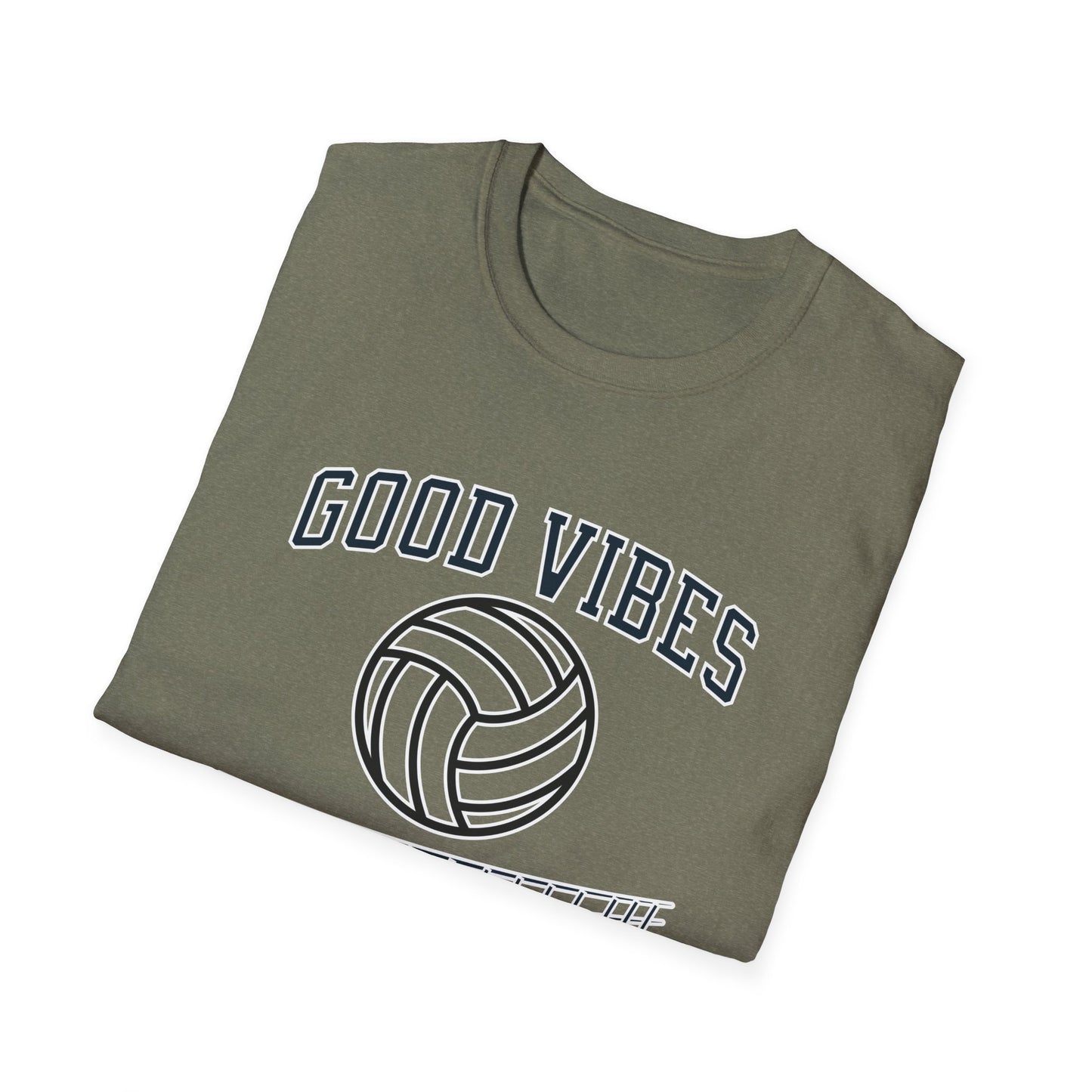 Good Vibes Only Volleyball T-Shirt