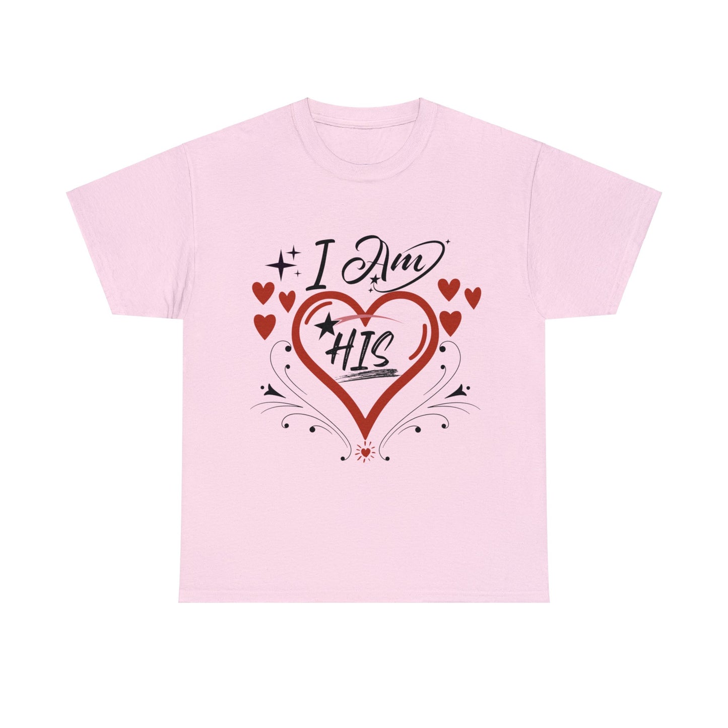 Valentine: I Am His1 - Unisex Heavy Cotton Tee