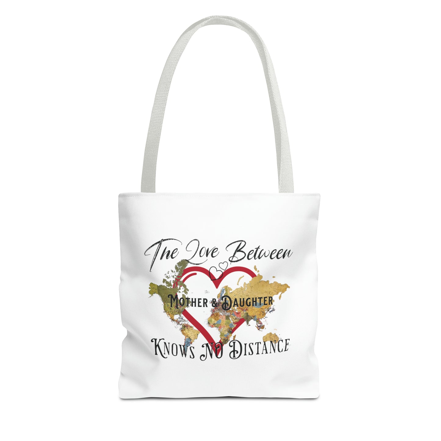 The love between mother and daughter knows no distance - Tote Bag (AOP)