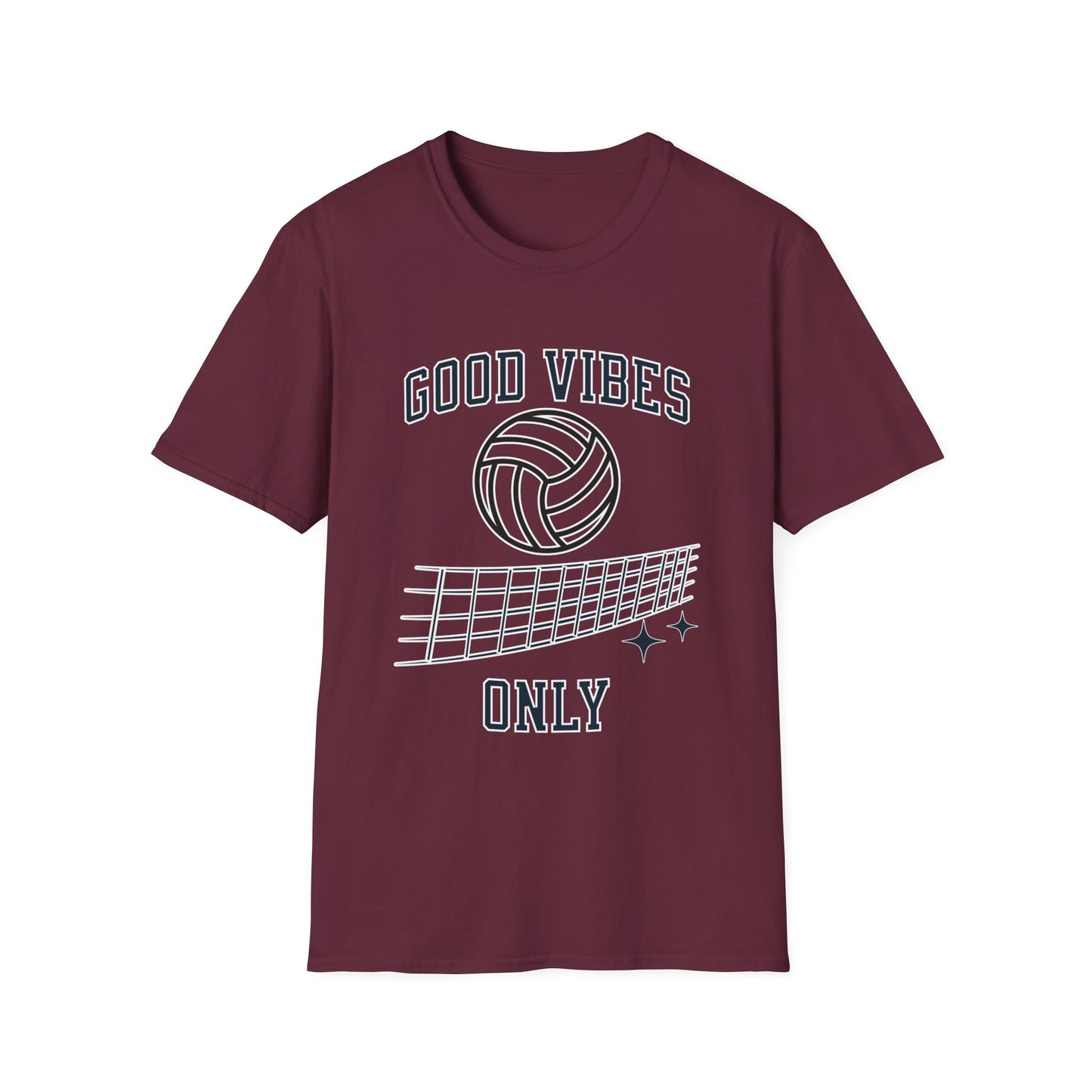 Good Vibes Only Volleyball T-Shirt