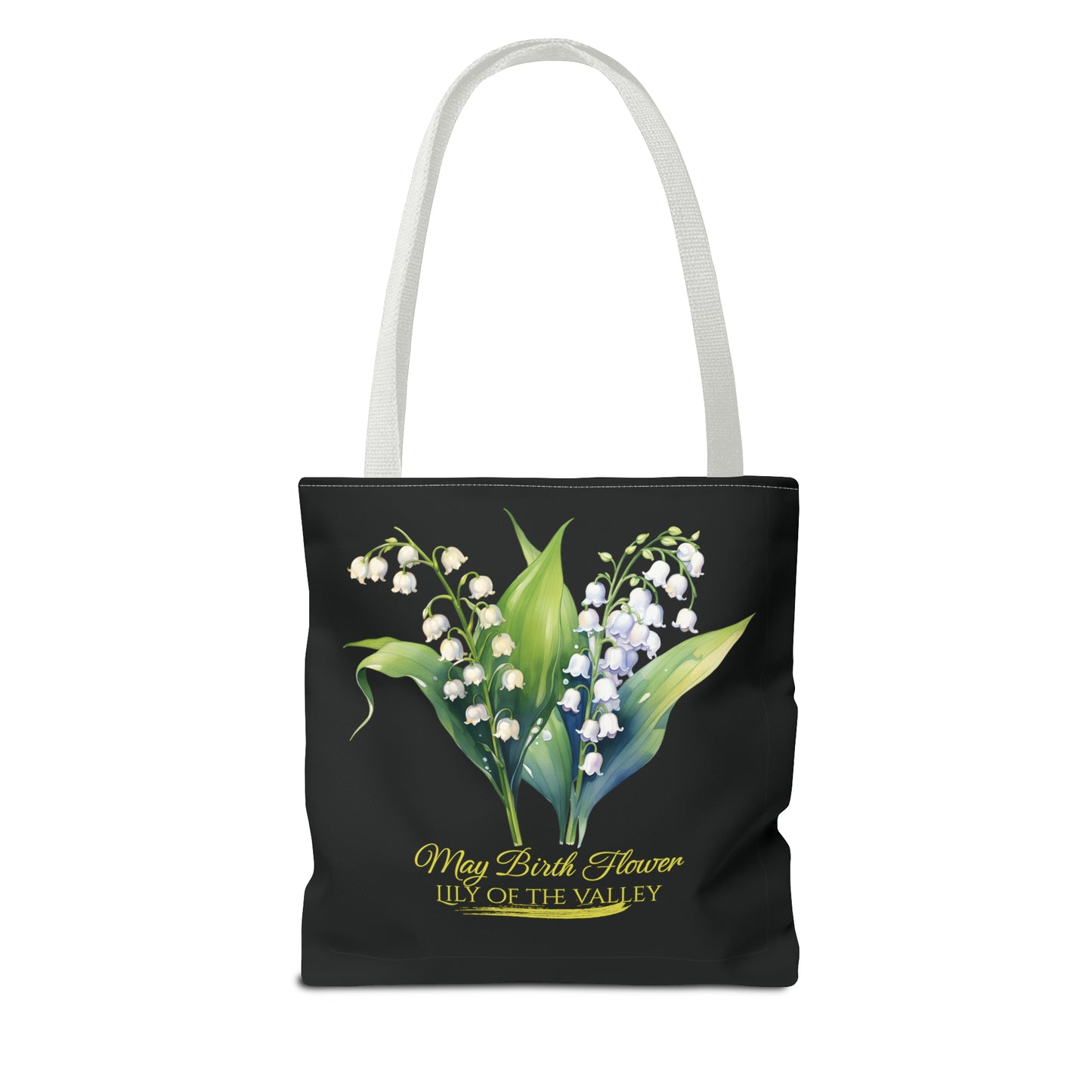 May Birth Flower: Lily of the valley - Tote Bag (AOP)