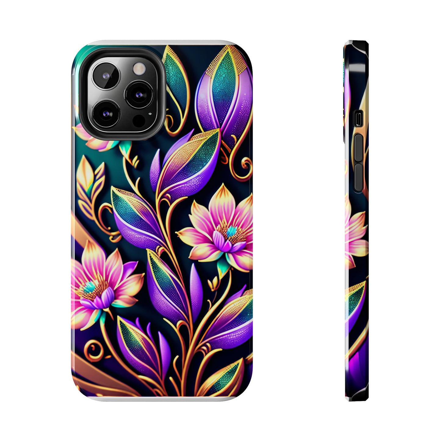 Tough Phone Cases: Fantasy flower