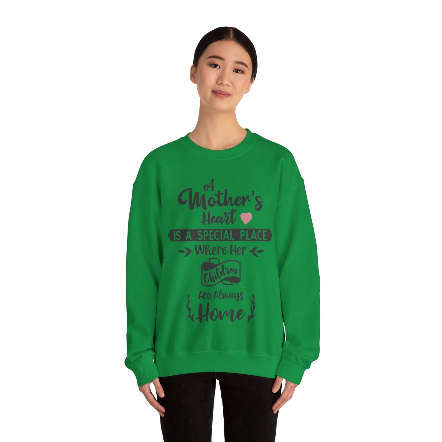 Mother's Heart is a special place - Unisex Heavy Blend™ Crewneck Sweatshirt