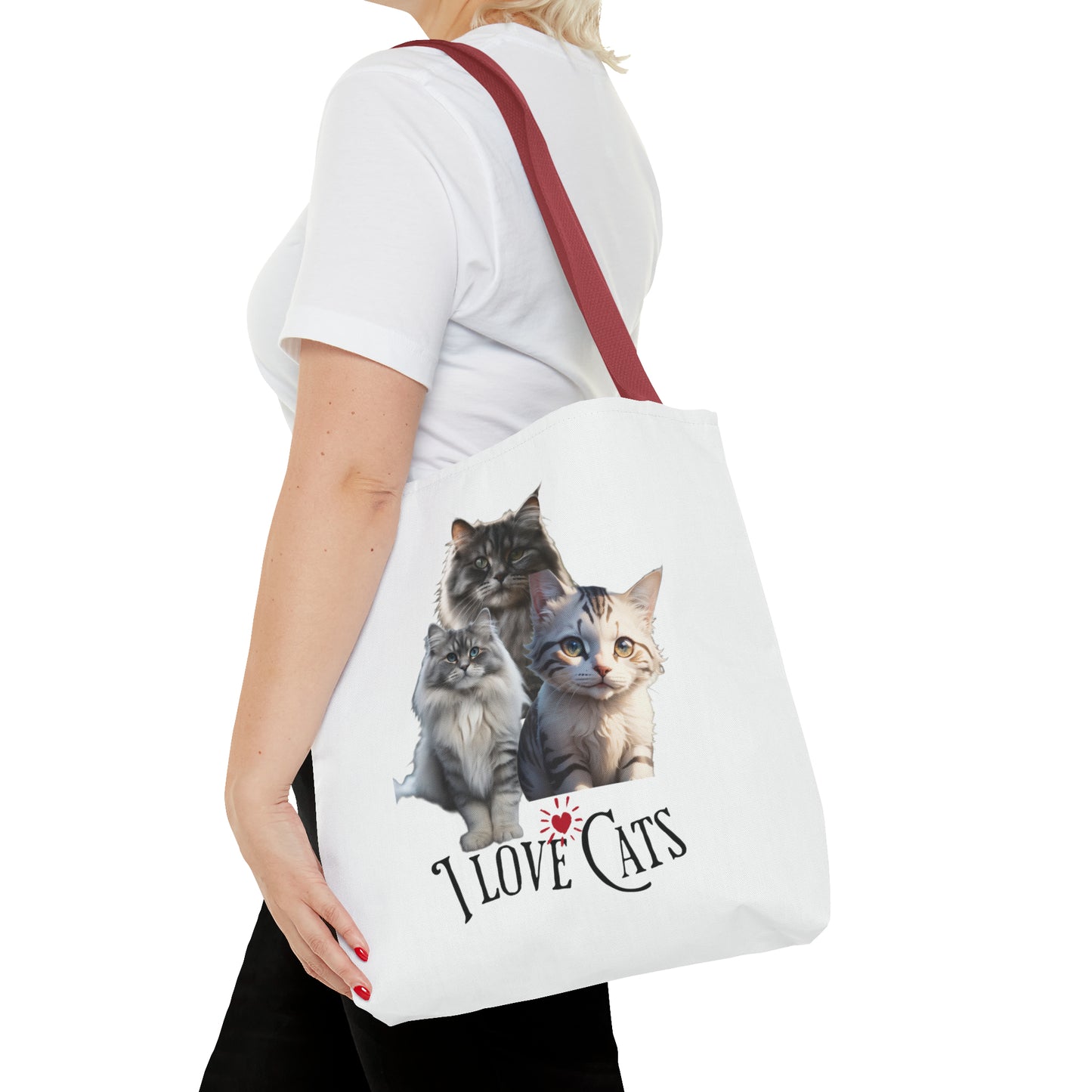 I love Cats - Tote Bag (AOP)