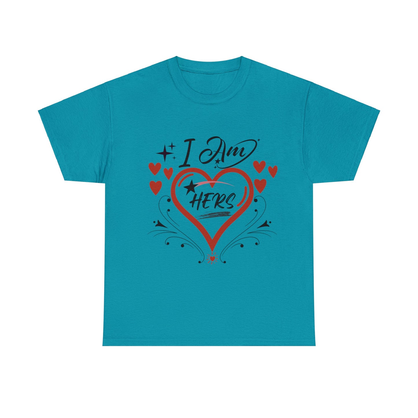 Valentine: I Am Hers1 - Unisex Heavy Cotton Tee