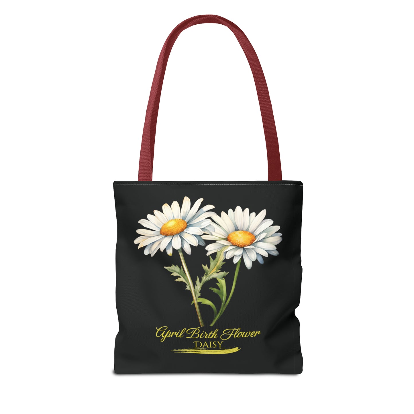 April Birth Flower: Daisy - Tote Bag (AOP)