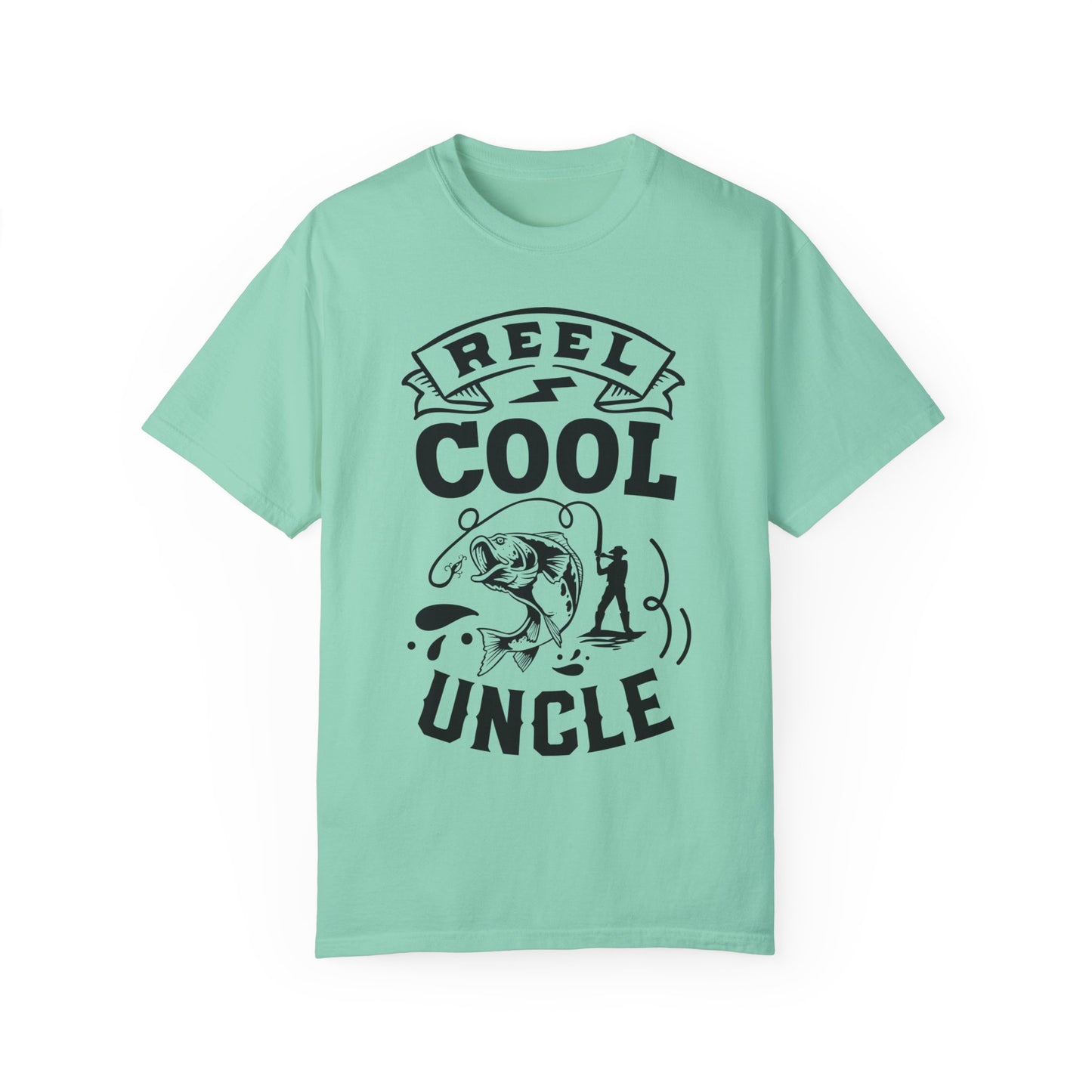 Reel cool uncle: Unisex Garment-Dyed T-shirt