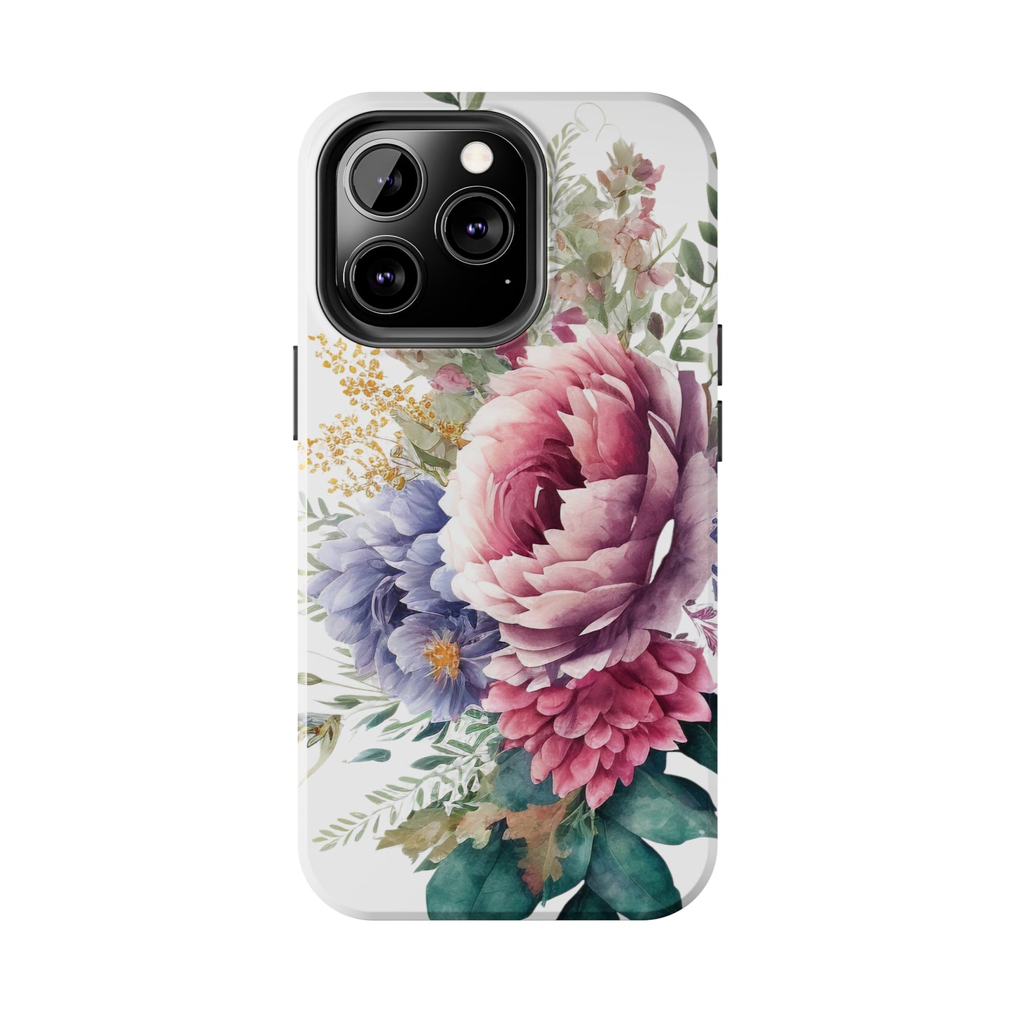 Tough Phone Cases: Watercolor Flower