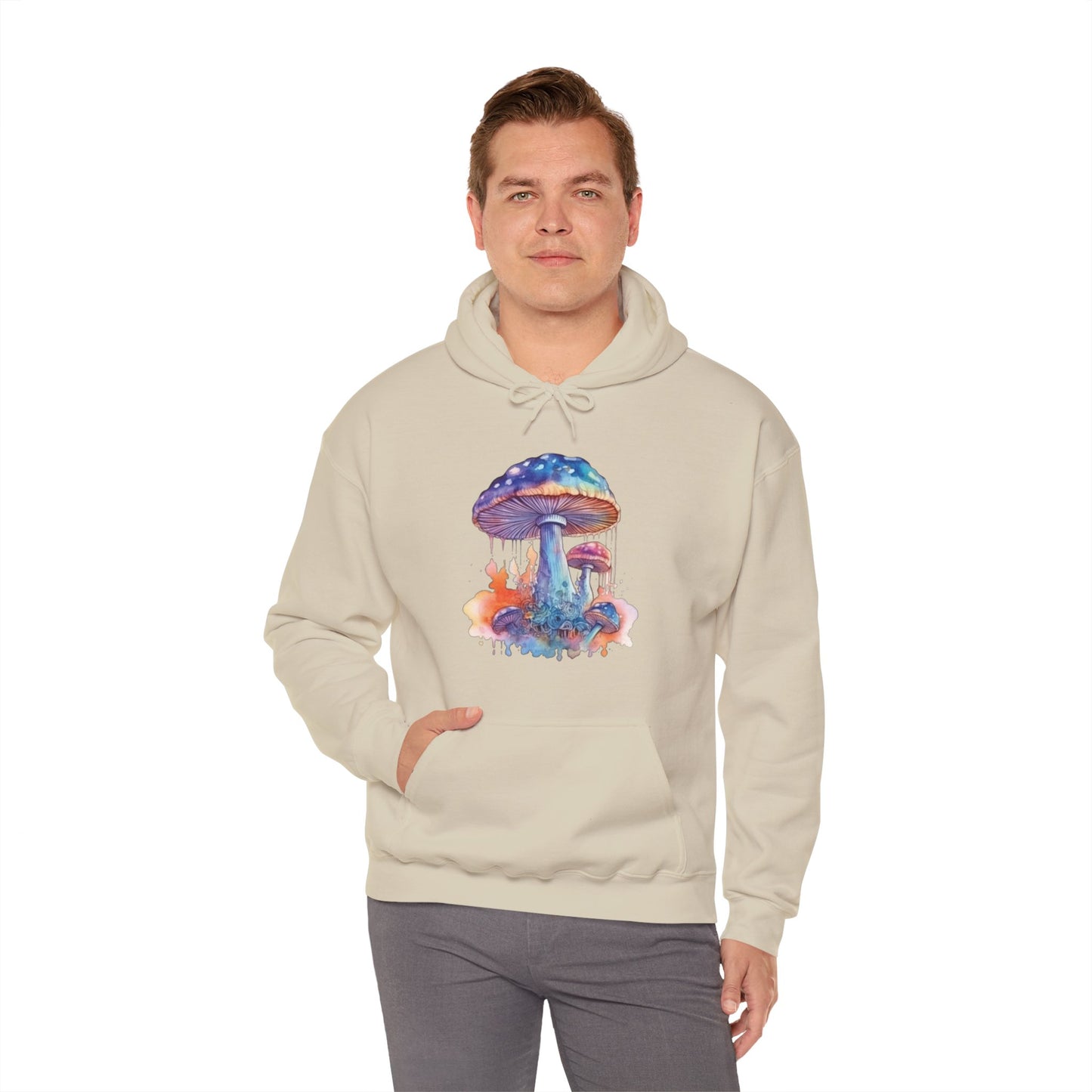 Mushroom1 - Unisex Heavy Blend™ Hooded Sweatshirt