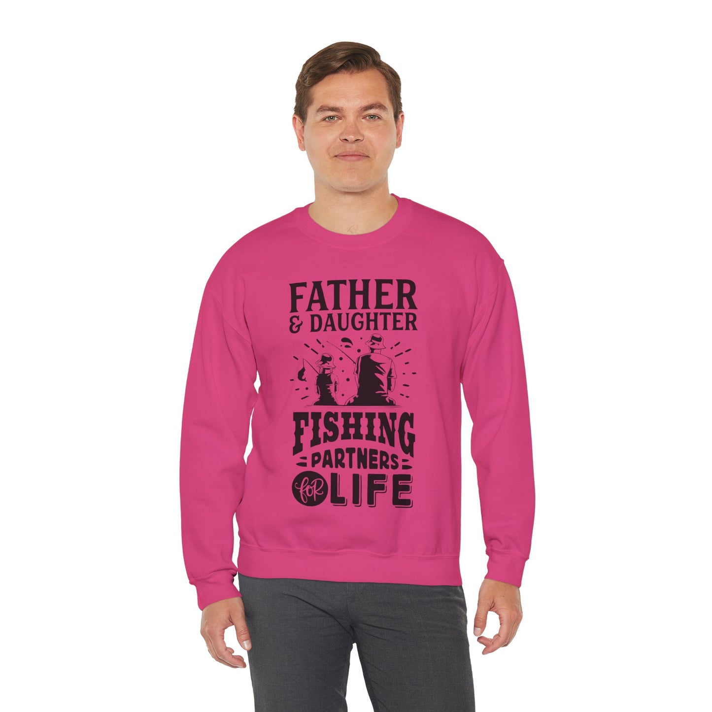Father and Daughter for life - Unisex Heavy Blend™ Crewneck Sweatshirt