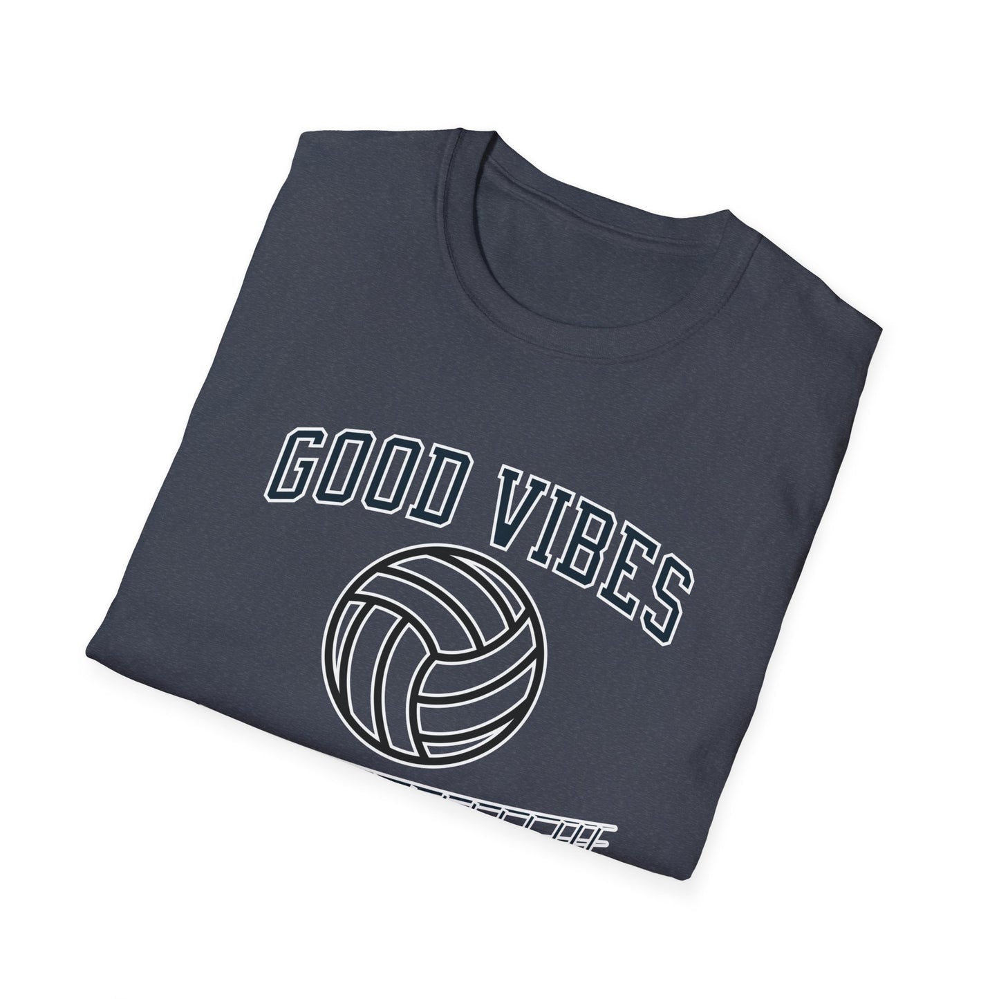Good Vibes Only Volleyball T-Shirt