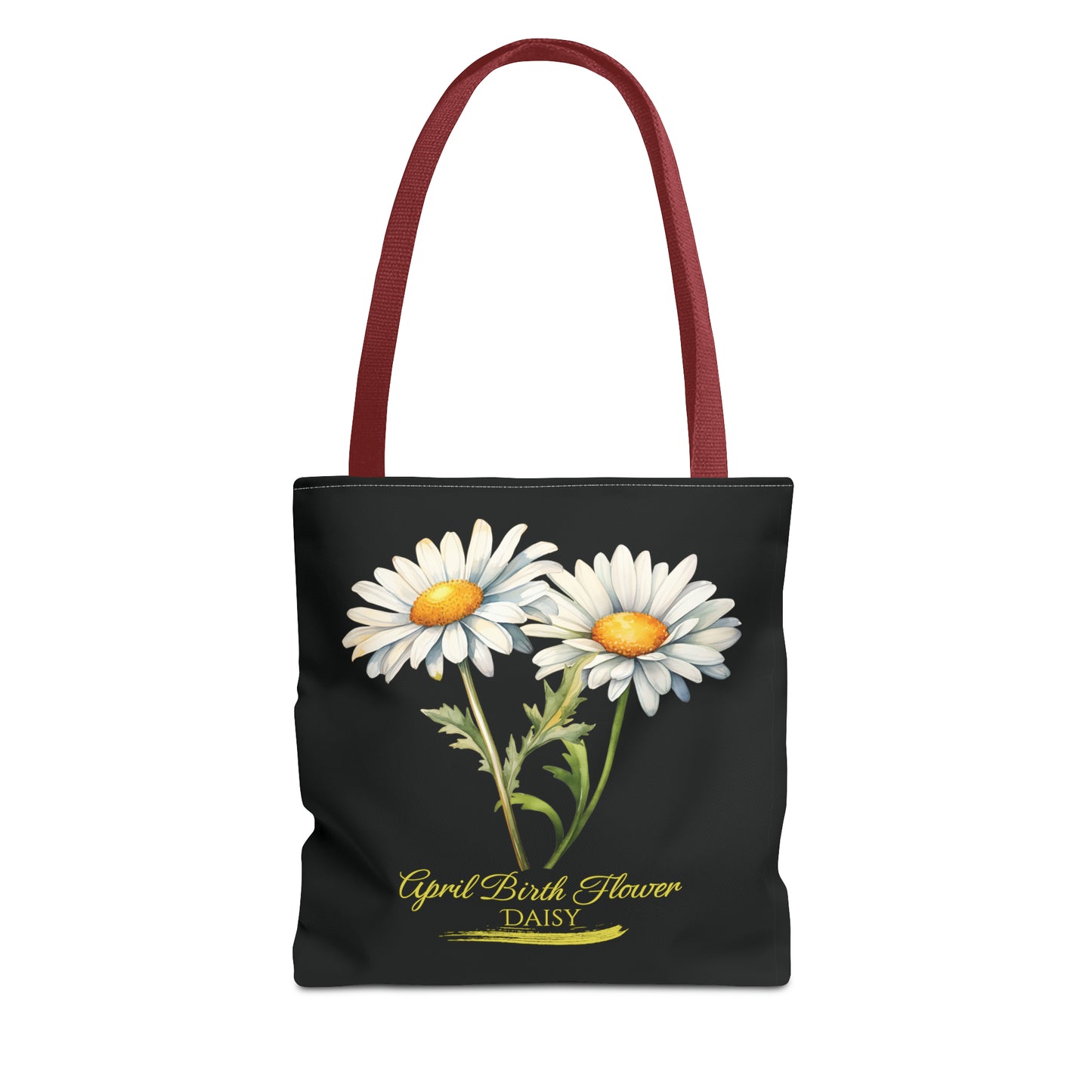 April Birth Flower: Daisy - Tote Bag (AOP)