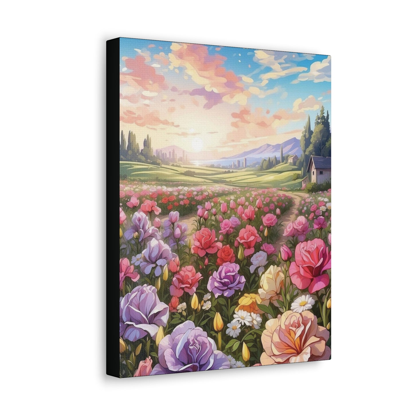 Flower Farm: Canvas Gallery Wraps