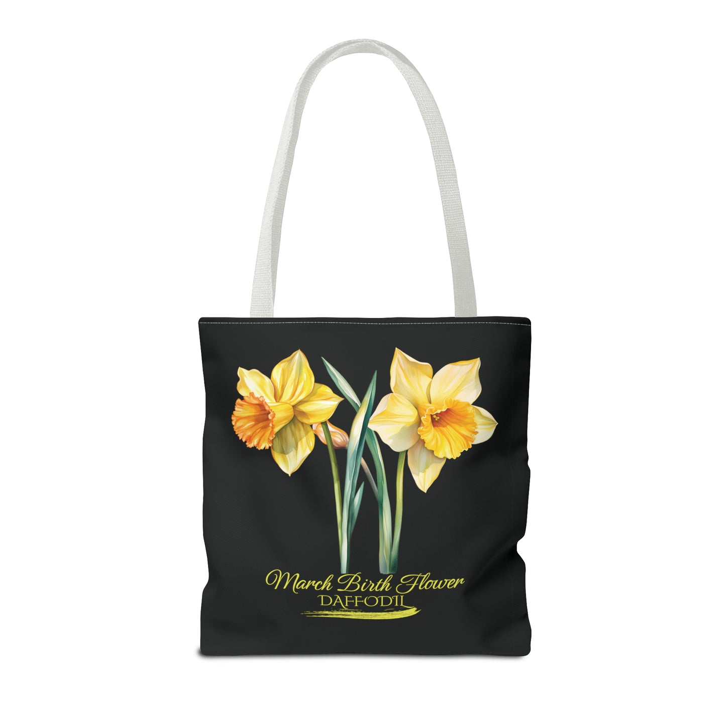 March Birth Flower: Daffodil - Tote Bag (AOP)