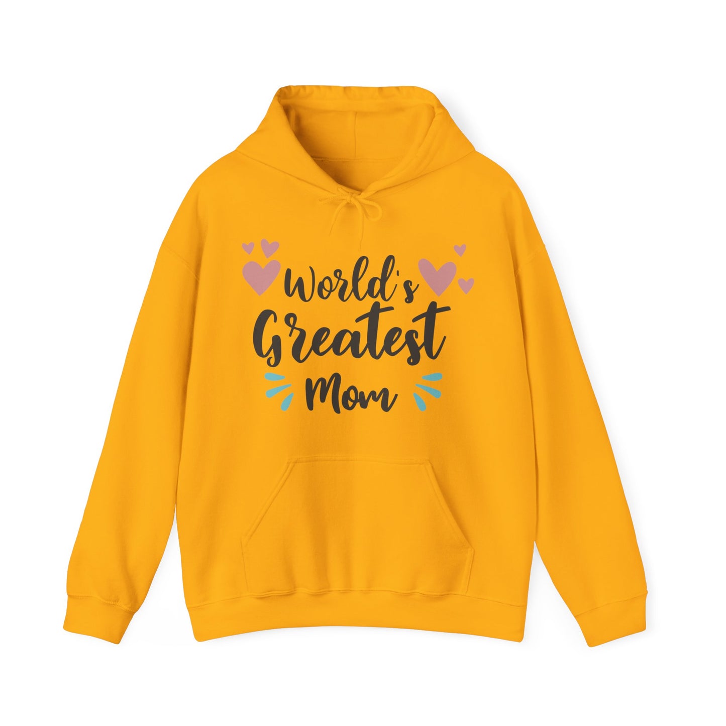 Worl Greatest Mom - Unisex Heavy Blend™ Hooded Sweatshirt