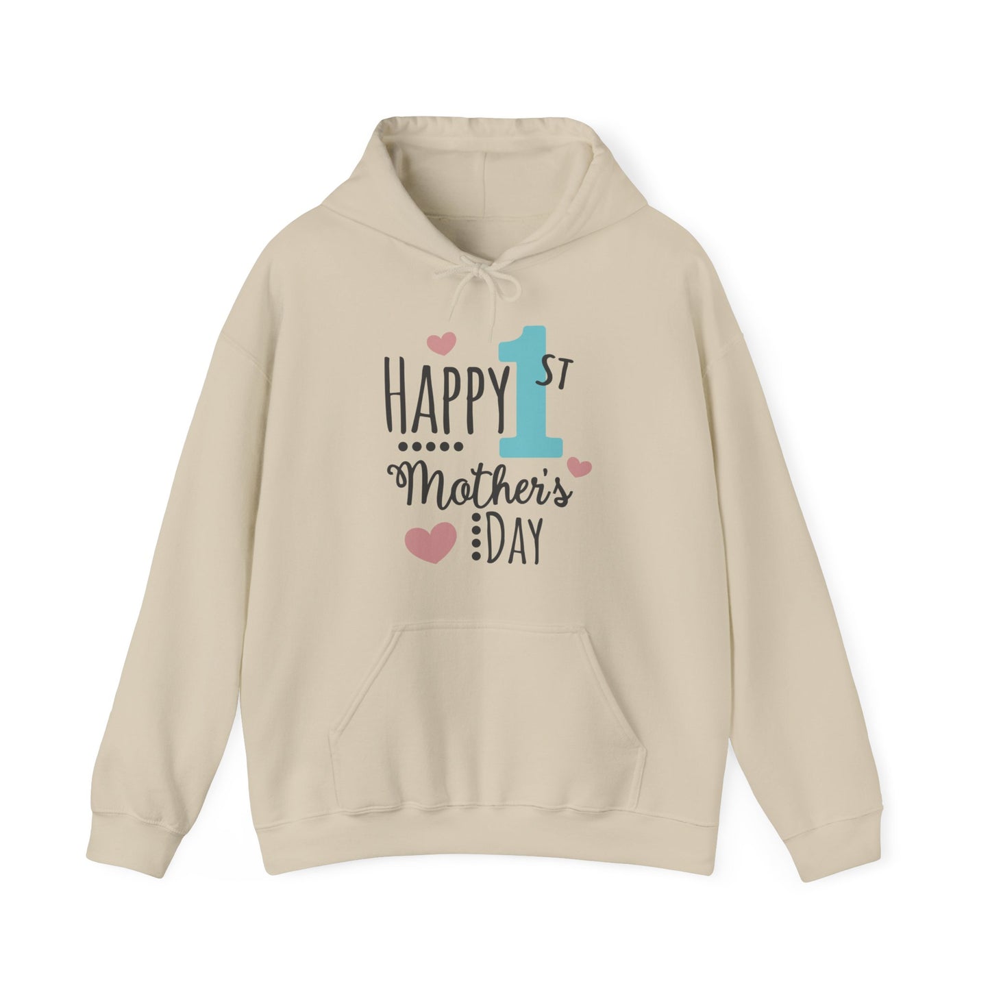 Happy 1st Mother's Day - Unisex Heavy Blend™ Hooded Sweatshirt