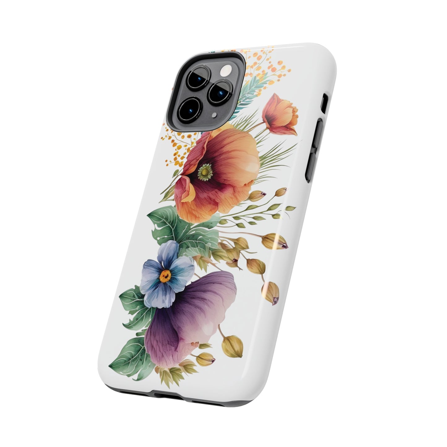 Tough Phone Cases: Watercolor Flower