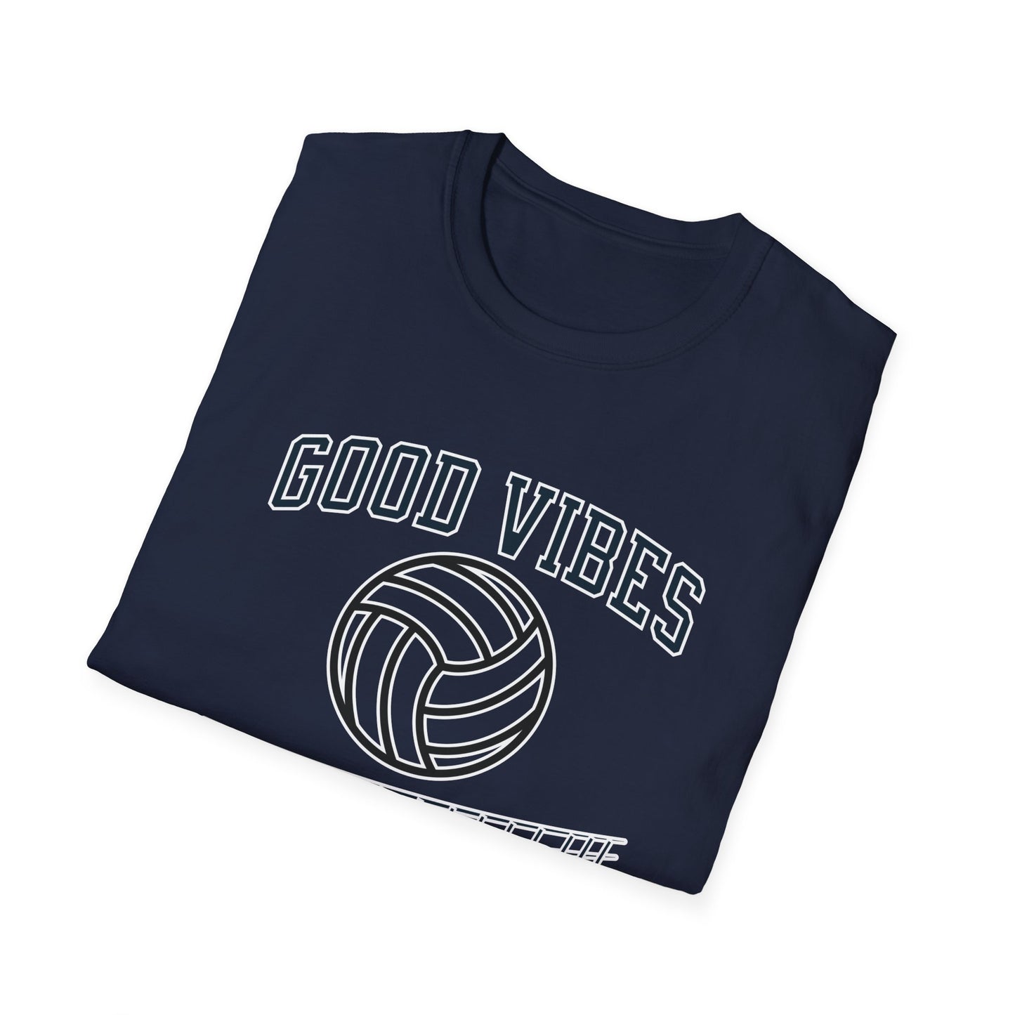 Good Vibes Only Volleyball T-Shirt