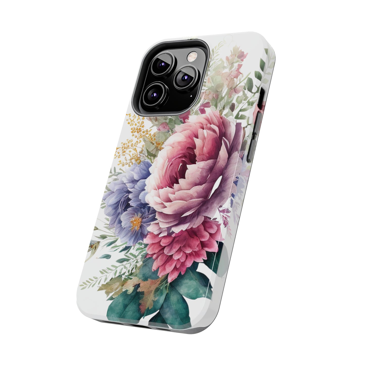 Tough Phone Cases: Watercolor Flower