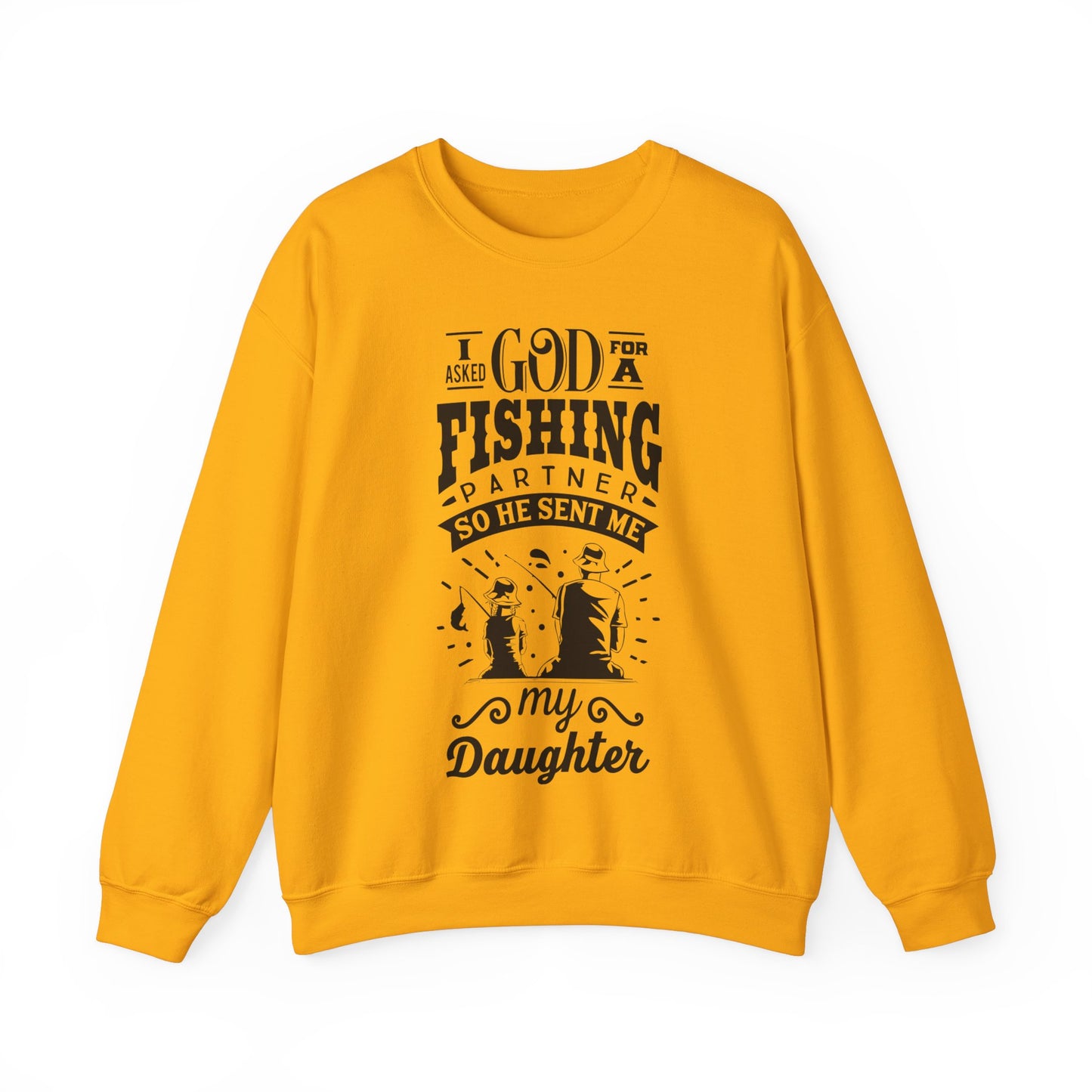 Father and daughter - Unisex Heavy Blend™ Crewneck Sweatshirt