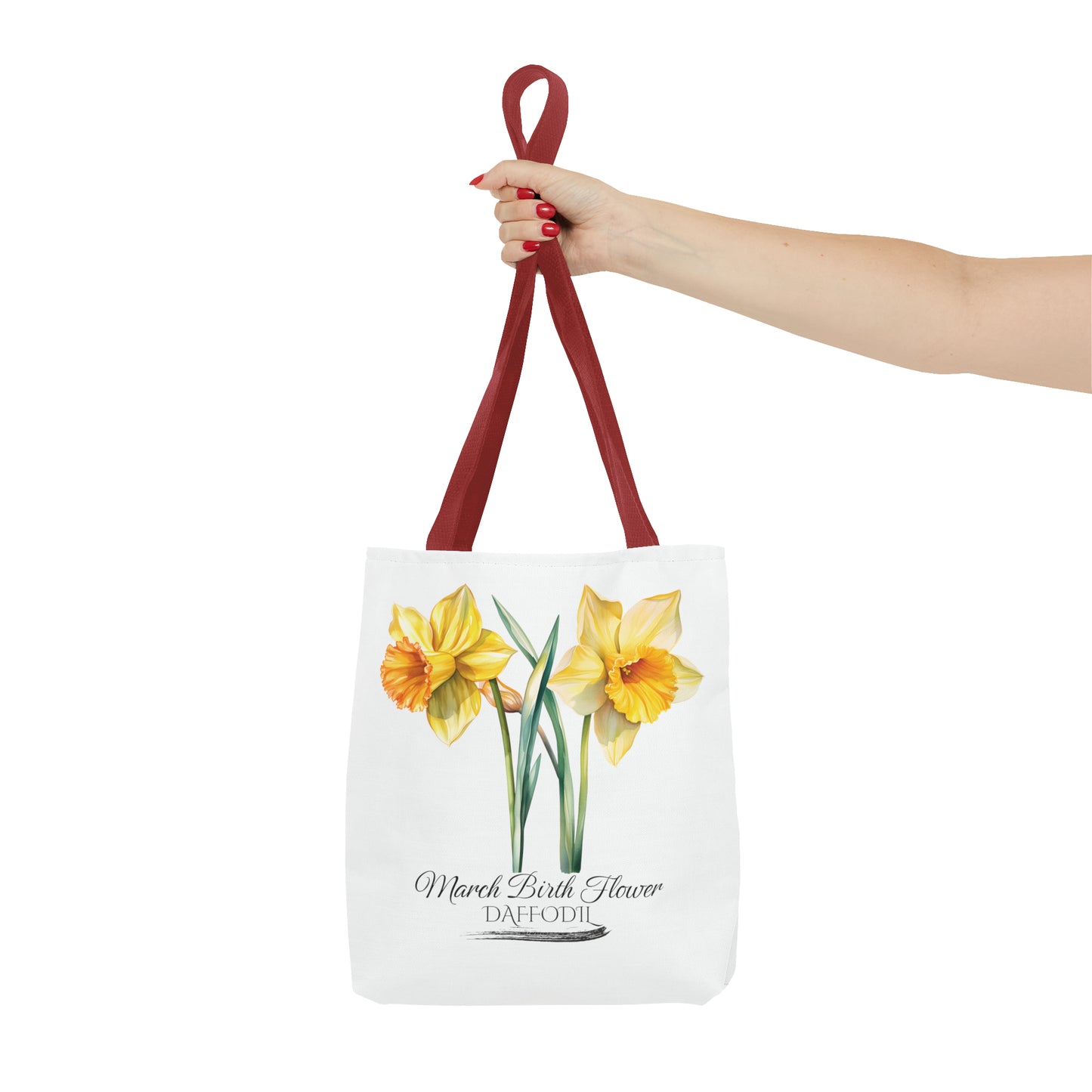 March Birth Flower: Daffodil - Tote Bag (AOP)