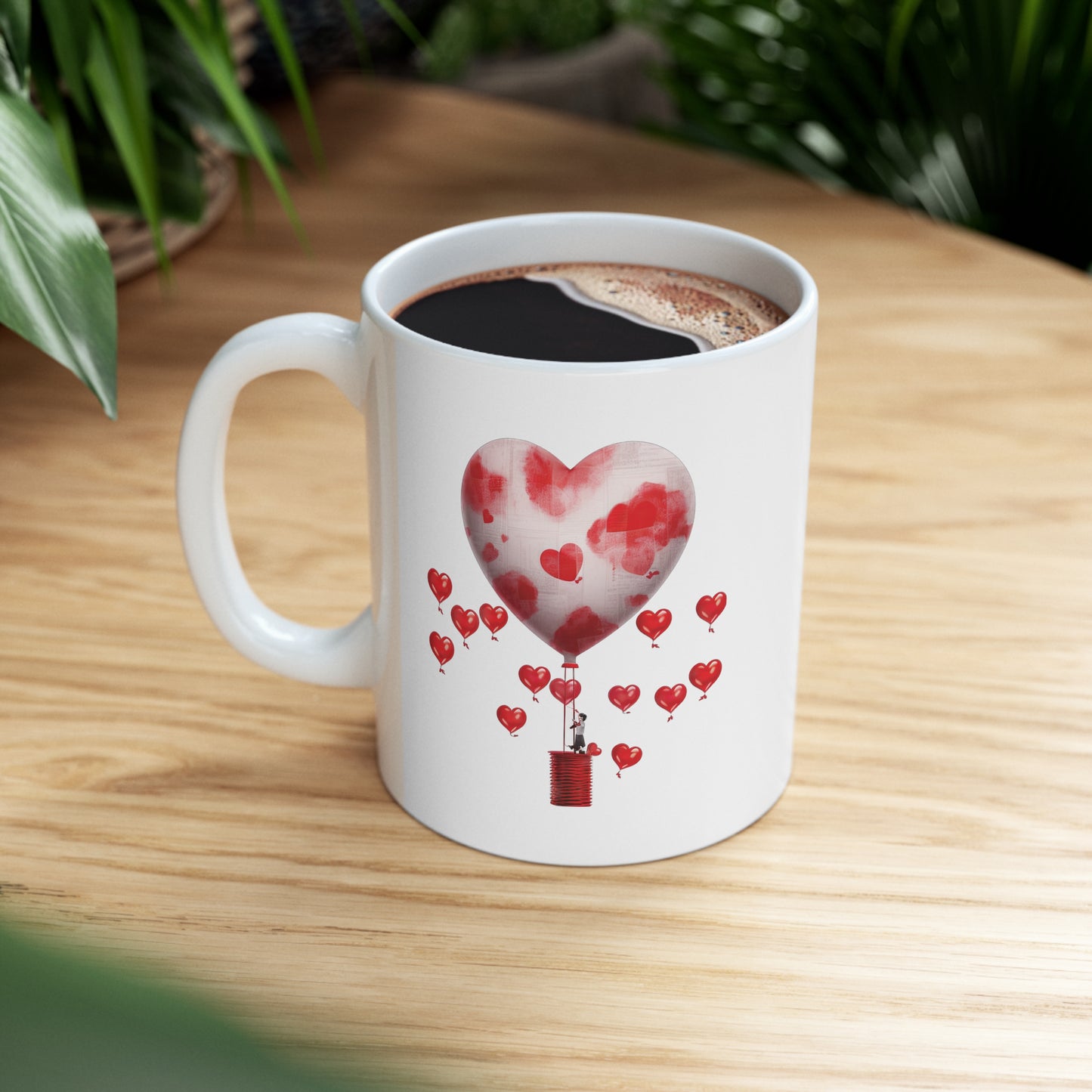 Valentine's Heart: Ceramic Mug 11oz