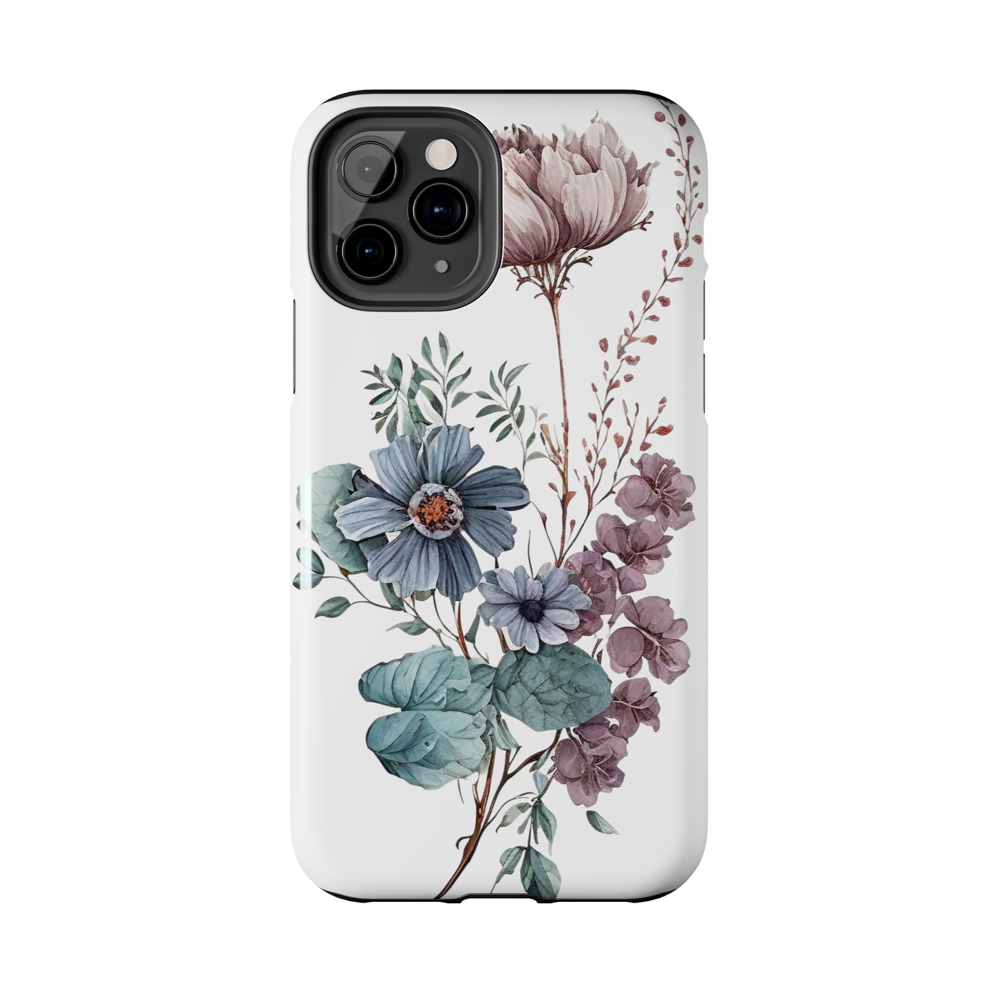 Tough Phone Cases: Watercolor Flower