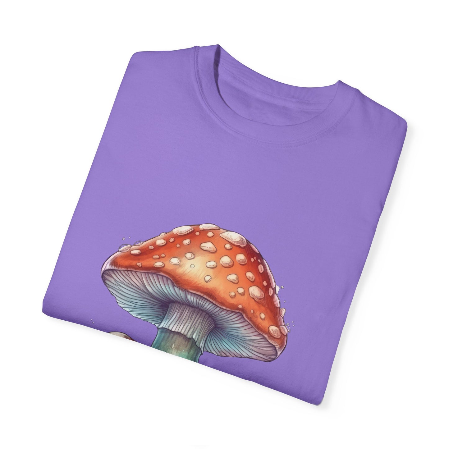 Fantasy Mushroom-27: Unisex Garment-Dyed T-shirt