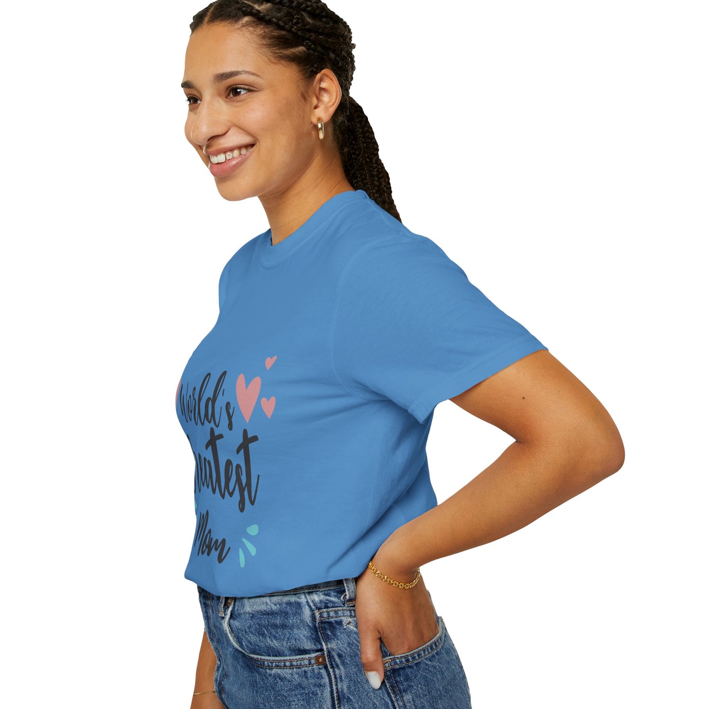 World greatest mom - Unisex Garment-Dyed T-shirt