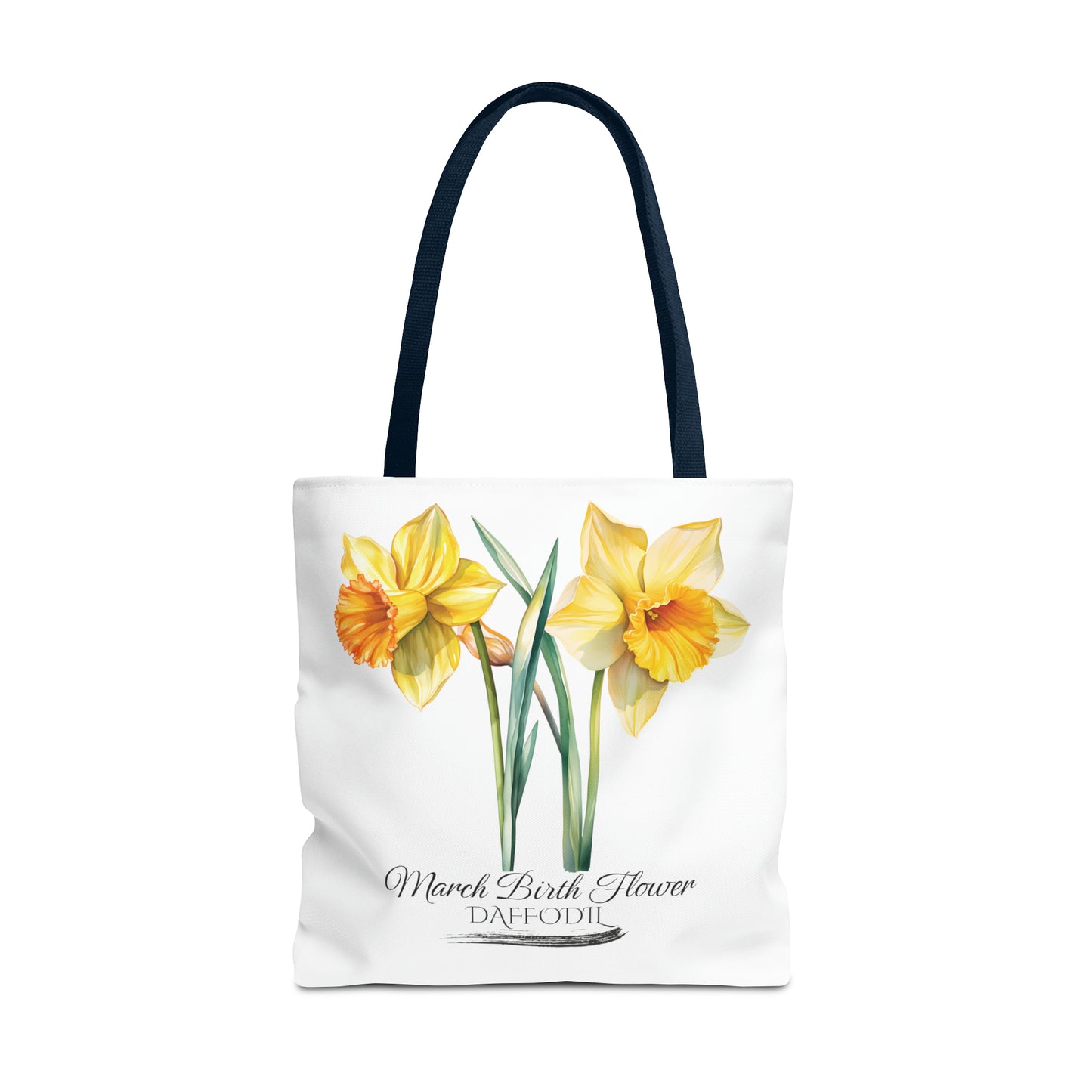 March Birth Flower: Daffodil - Tote Bag (AOP)