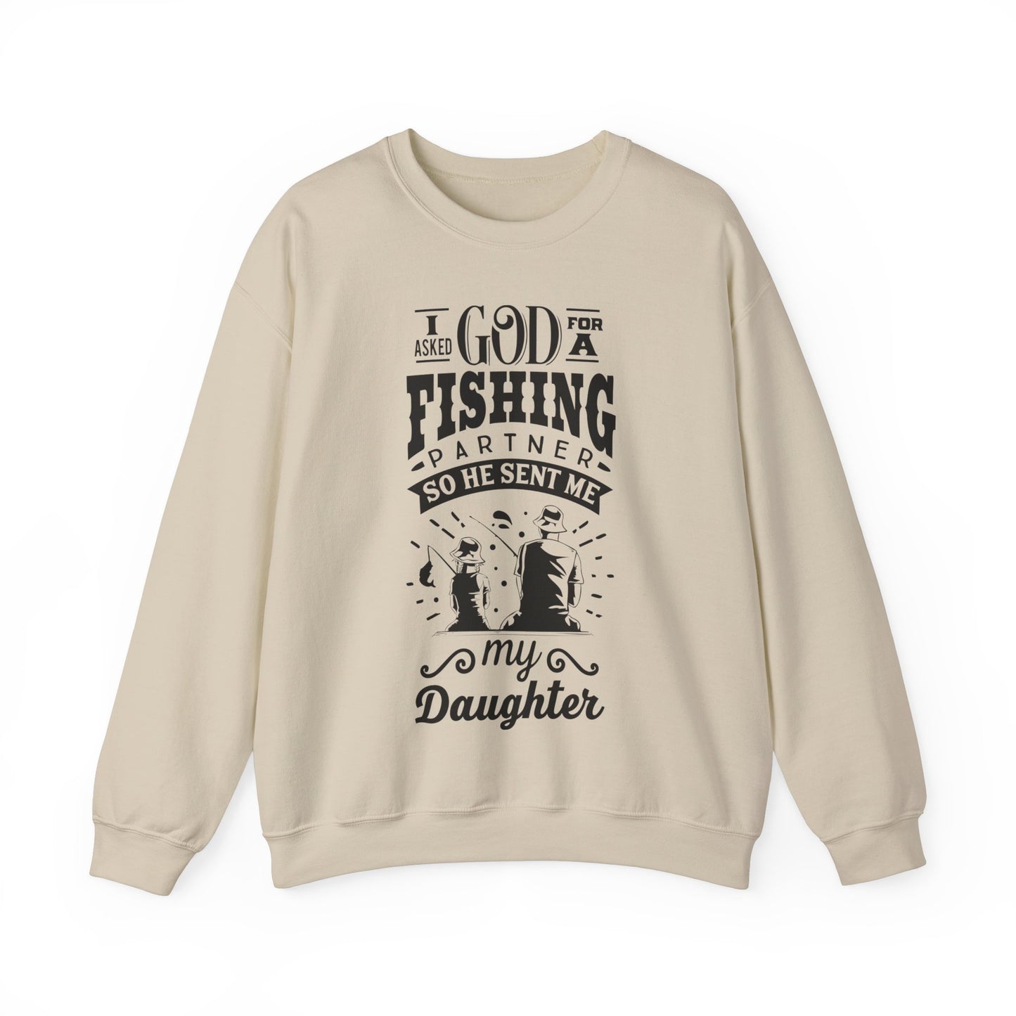 Father and daughter - Unisex Heavy Blend™ Crewneck Sweatshirt