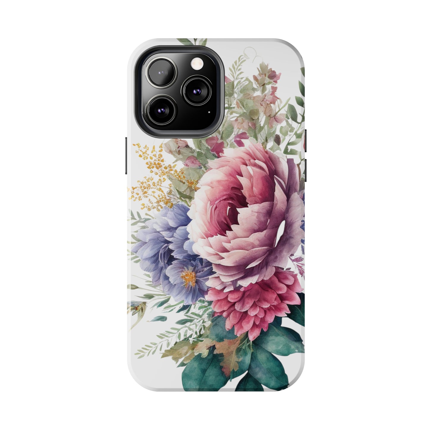 Tough Phone Cases: Watercolor Flower