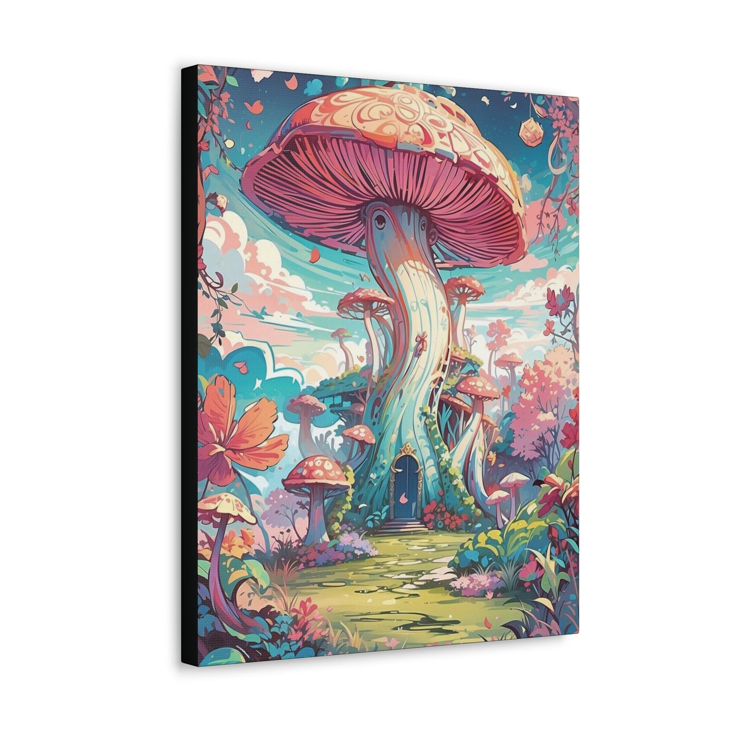 Mushroom Cabin: Canvas Gallery Wraps