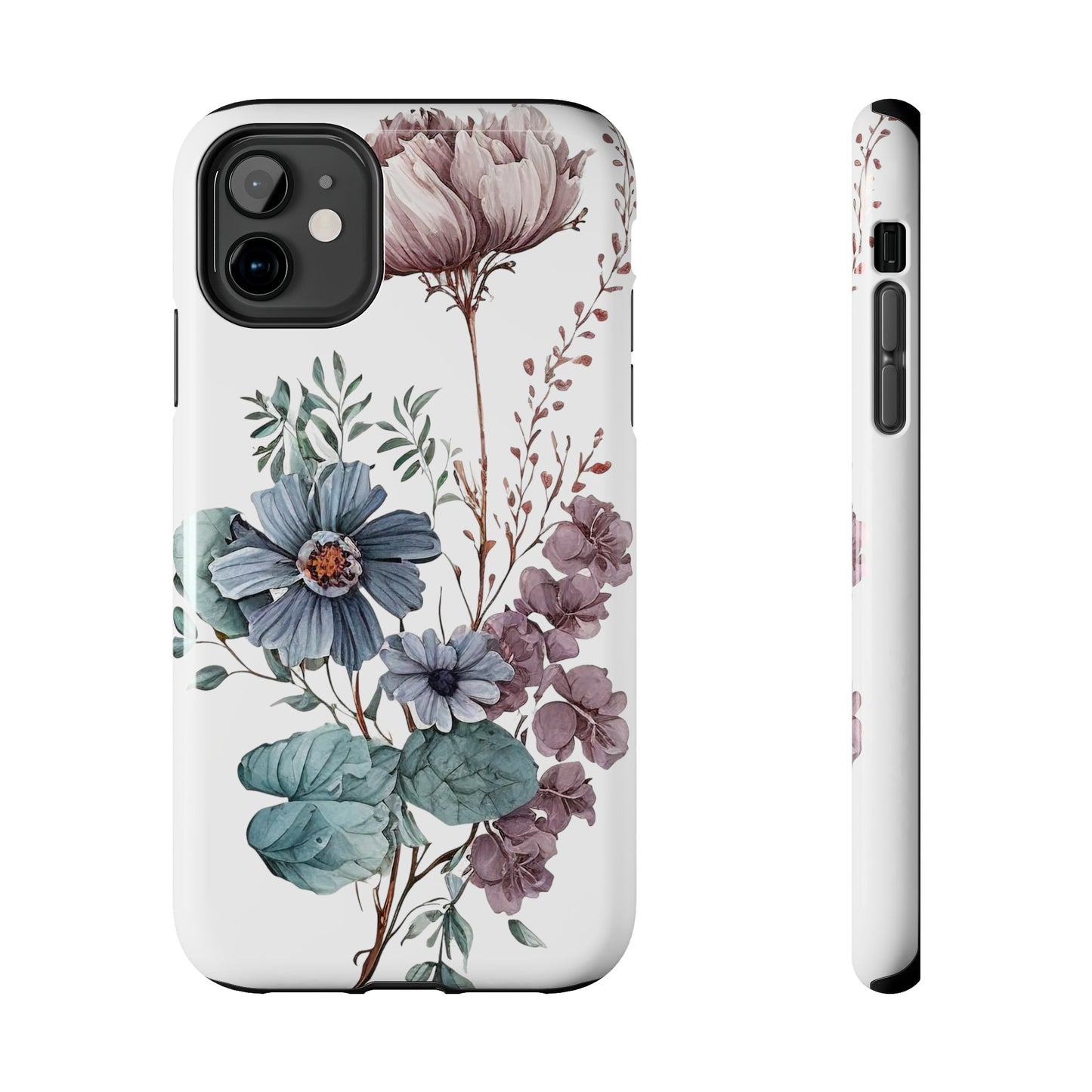 Tough Phone Cases: Watercolor Flower