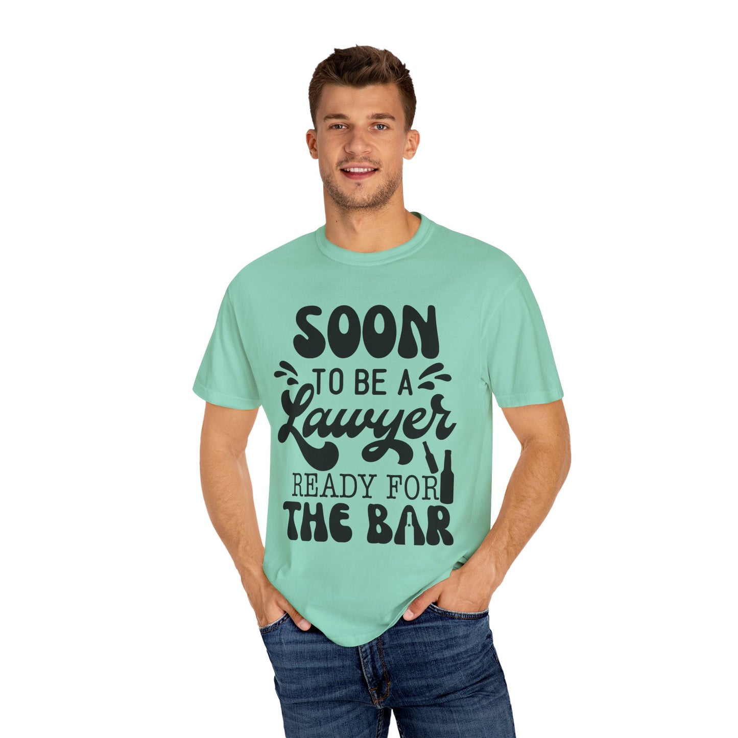 Soon to be a lawyer - Unisex Garment-Dyed T-shirt