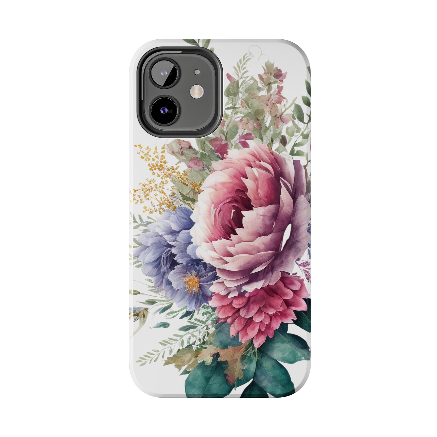 Tough Phone Cases: Watercolor Flower